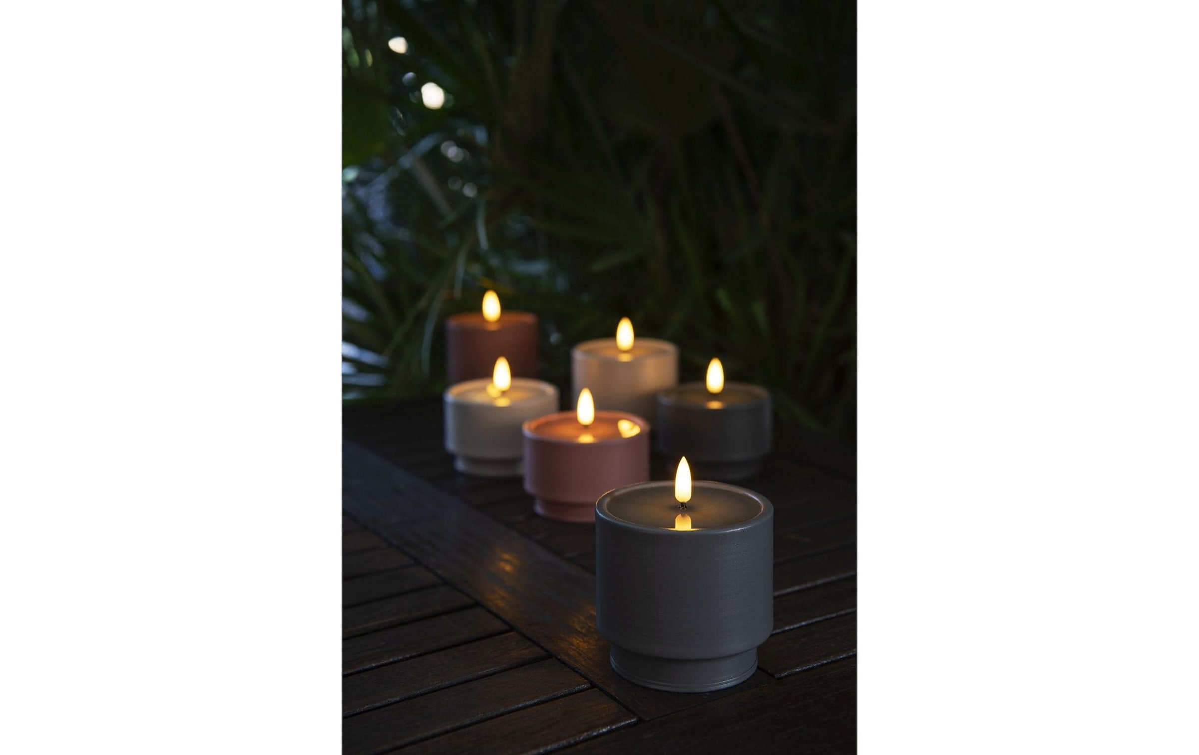 STT LED-Kerze »Ambiente Candle Set« LED-Kerzen Set