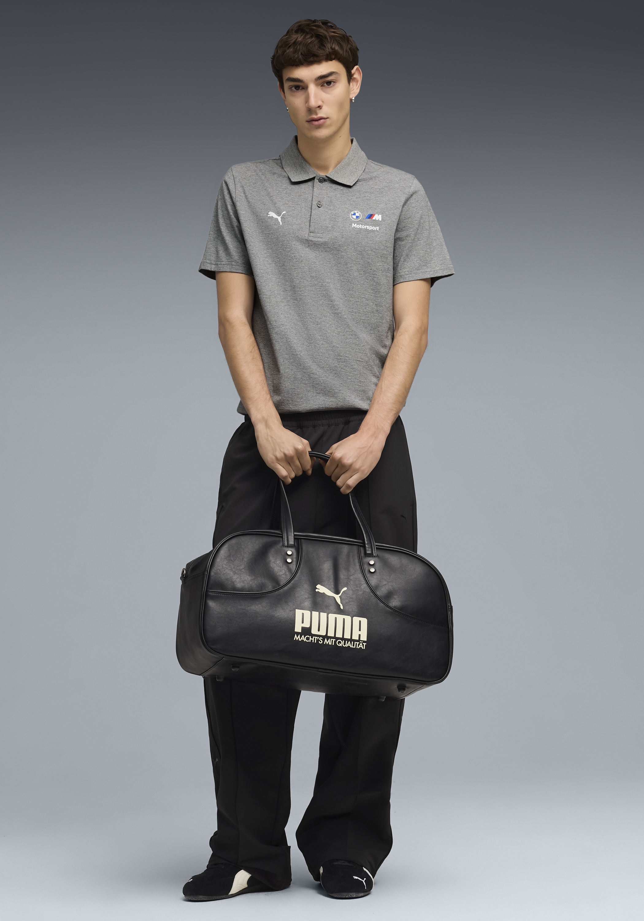PUMA Polo »BMW MMS ESS POLO« Regular Fit, Kurzarm, mit Knopfverschluss, mit Logodruck