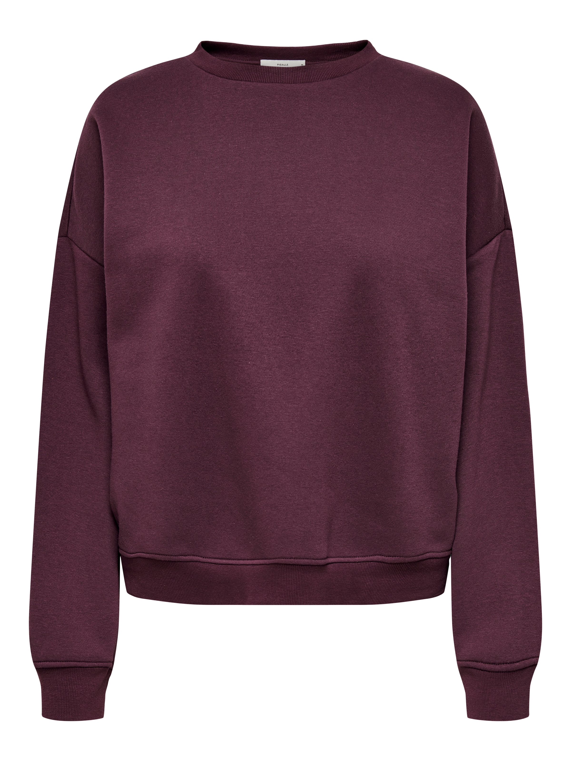 ONLY Sweat-shirt »ONLSWEAT L/S CREW OVERSIZE SWT«, mélange de coton, coupe ample, col rond
