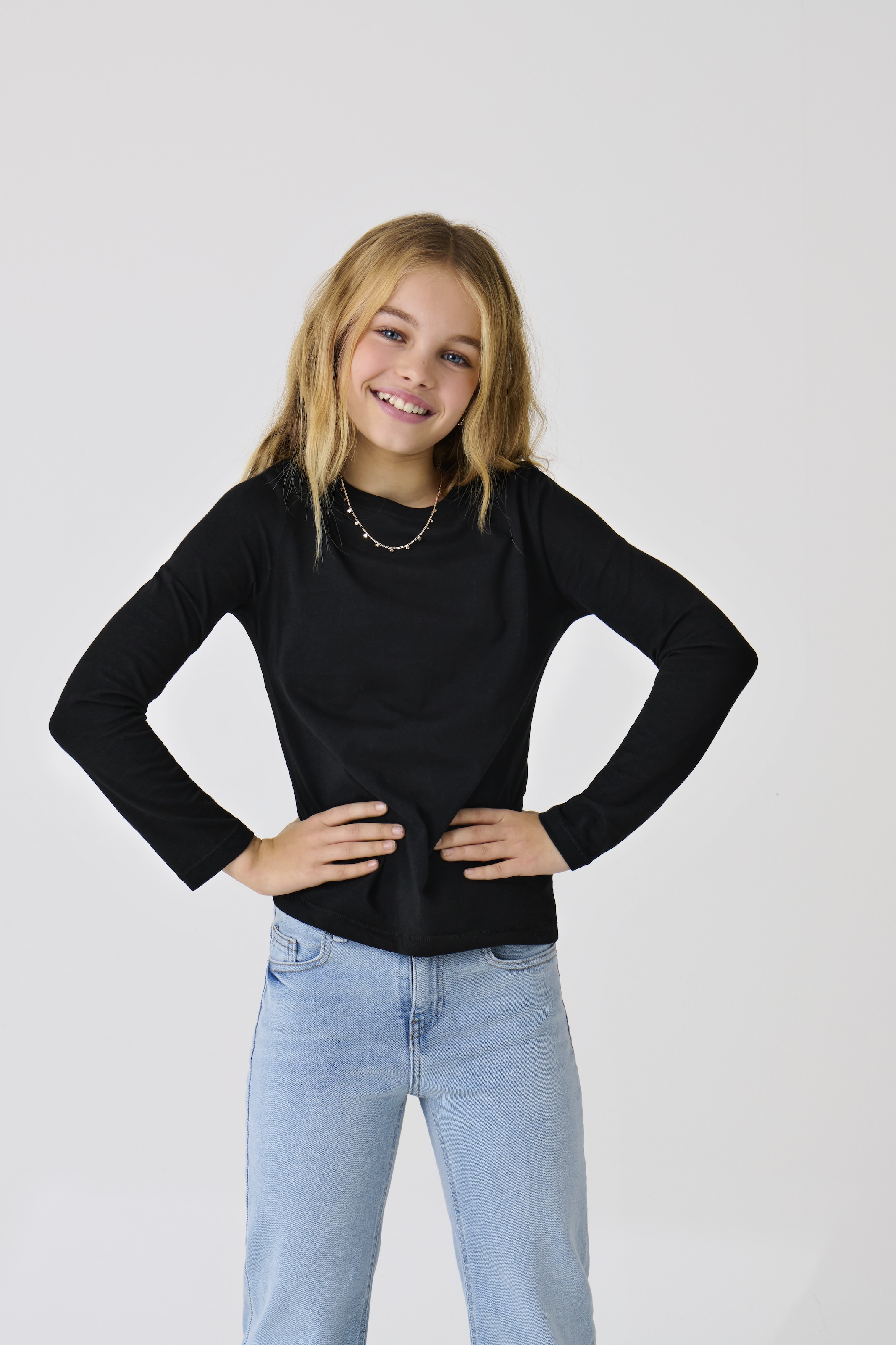 KIDS ONLY T-shirt à manches longues »KOGNEW ONLY L/S TEE JRS NOOS« in Basic-Form