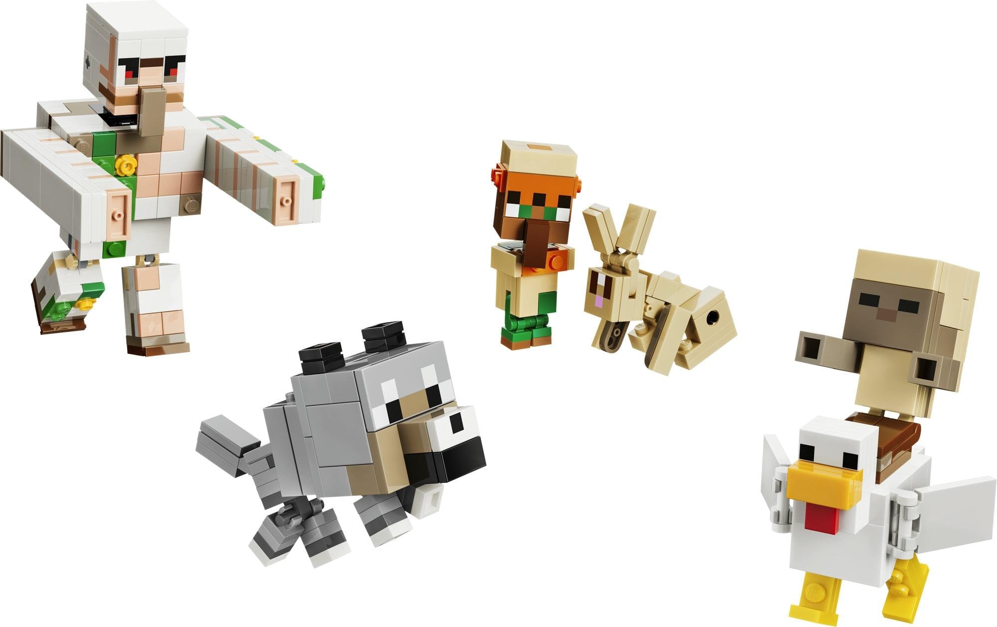 LEGO® Pions de construction »Angriff des Hühnerreiters in der Wüste (21592), LEGO Minecraft« fabriqué en Europe