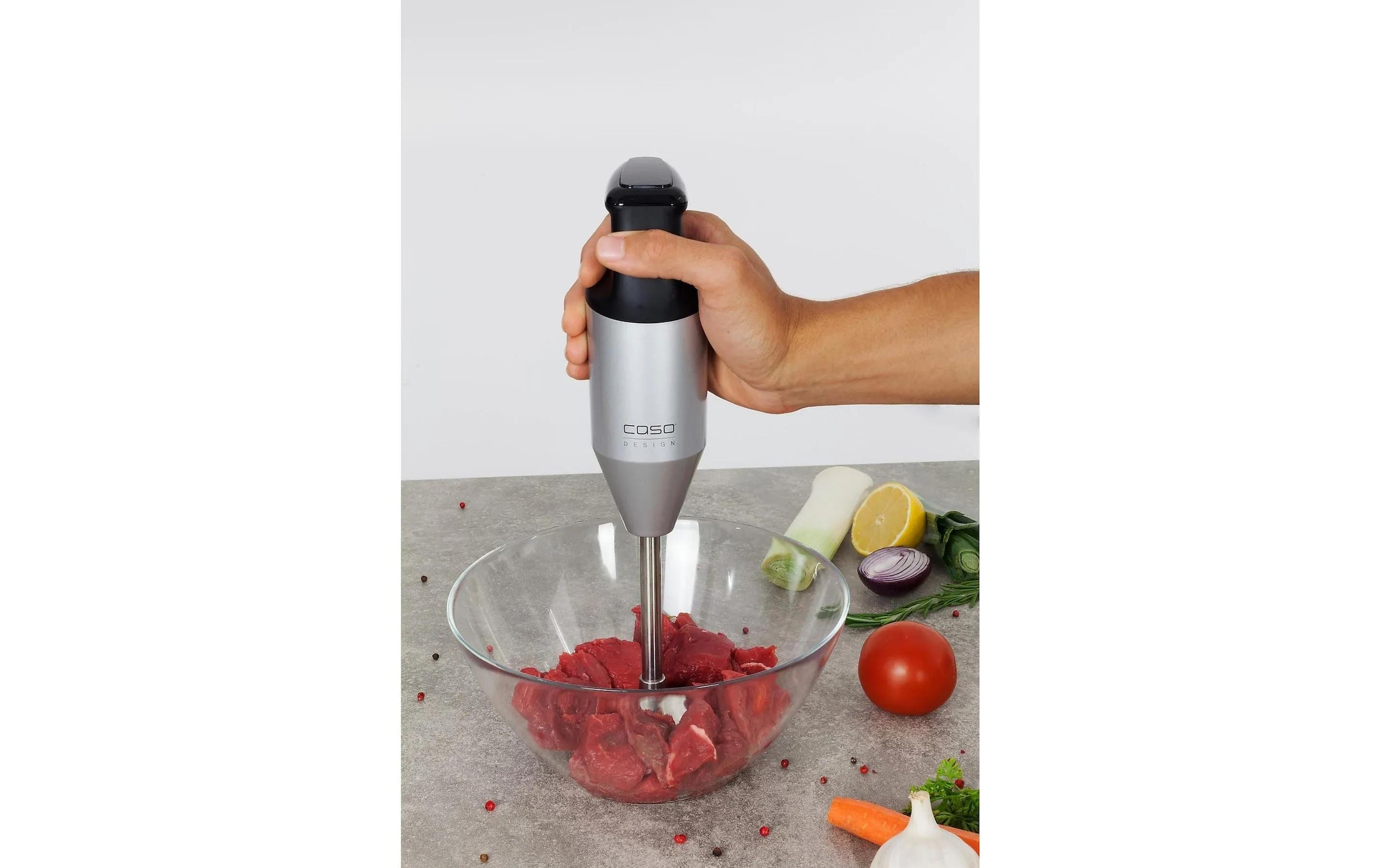 Caso Mixeur plongeant »Stabmixer HB2200 Pro Edelstahl 170 W«