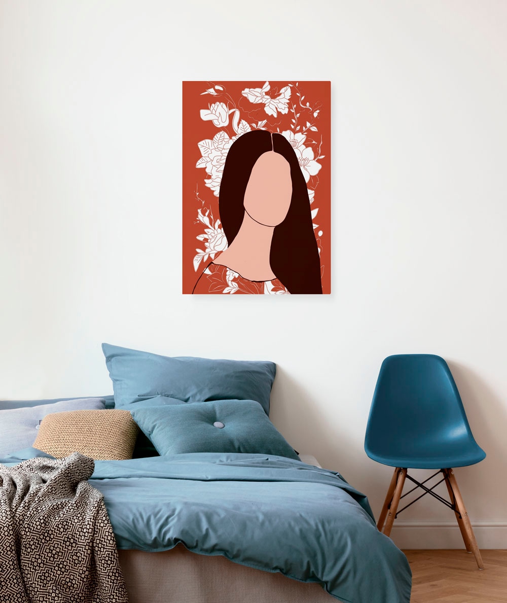 Komar Leinwandbild »Beautiful Soul - Grösse 40 x 60 cm« Natur 1 Stk. tlg. Keilrahmenbild mi Echtholzrahmen