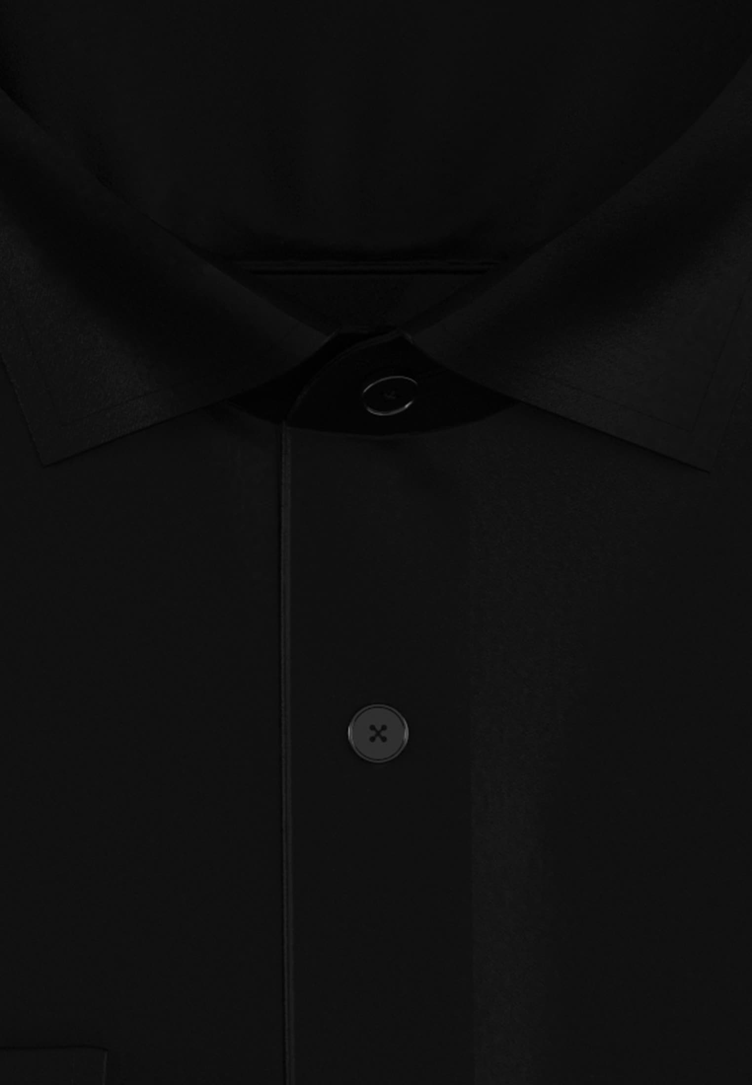seidensticker Chemise d'affaires »Schwarze Rose« col Kent uni, extra long, coupe ajustée 1/1