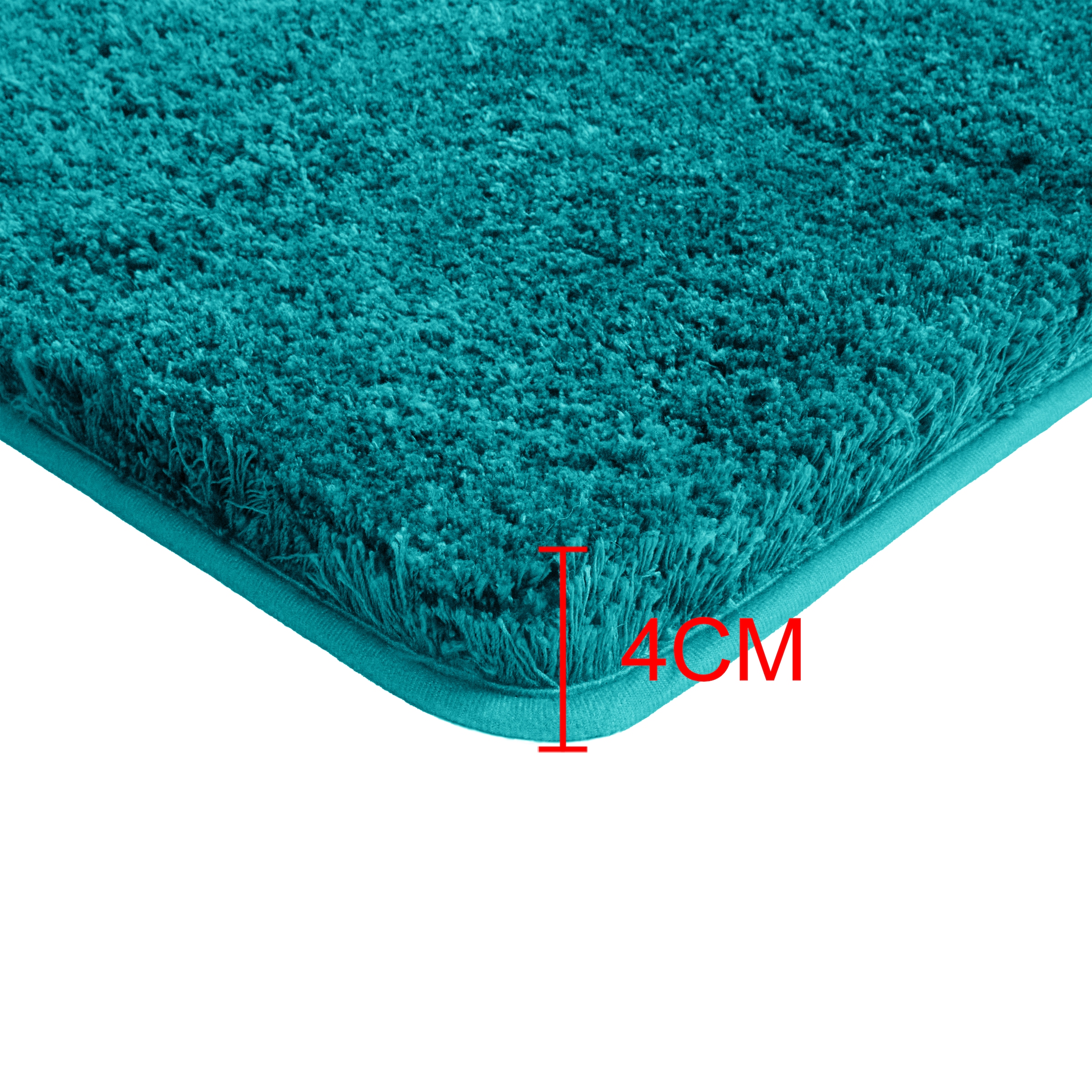Möve Badematte »Superwuschel, Badvorleger, Badezimmer Teppich« Höhe 40 mm rutschhemmend beschichtet fussbodenheizungsgeeignet | schnell trocknend | strapazierfähig Mikrofaser-Badematte, Badteppich, rechteckig, rund & als 3-tlg. Set