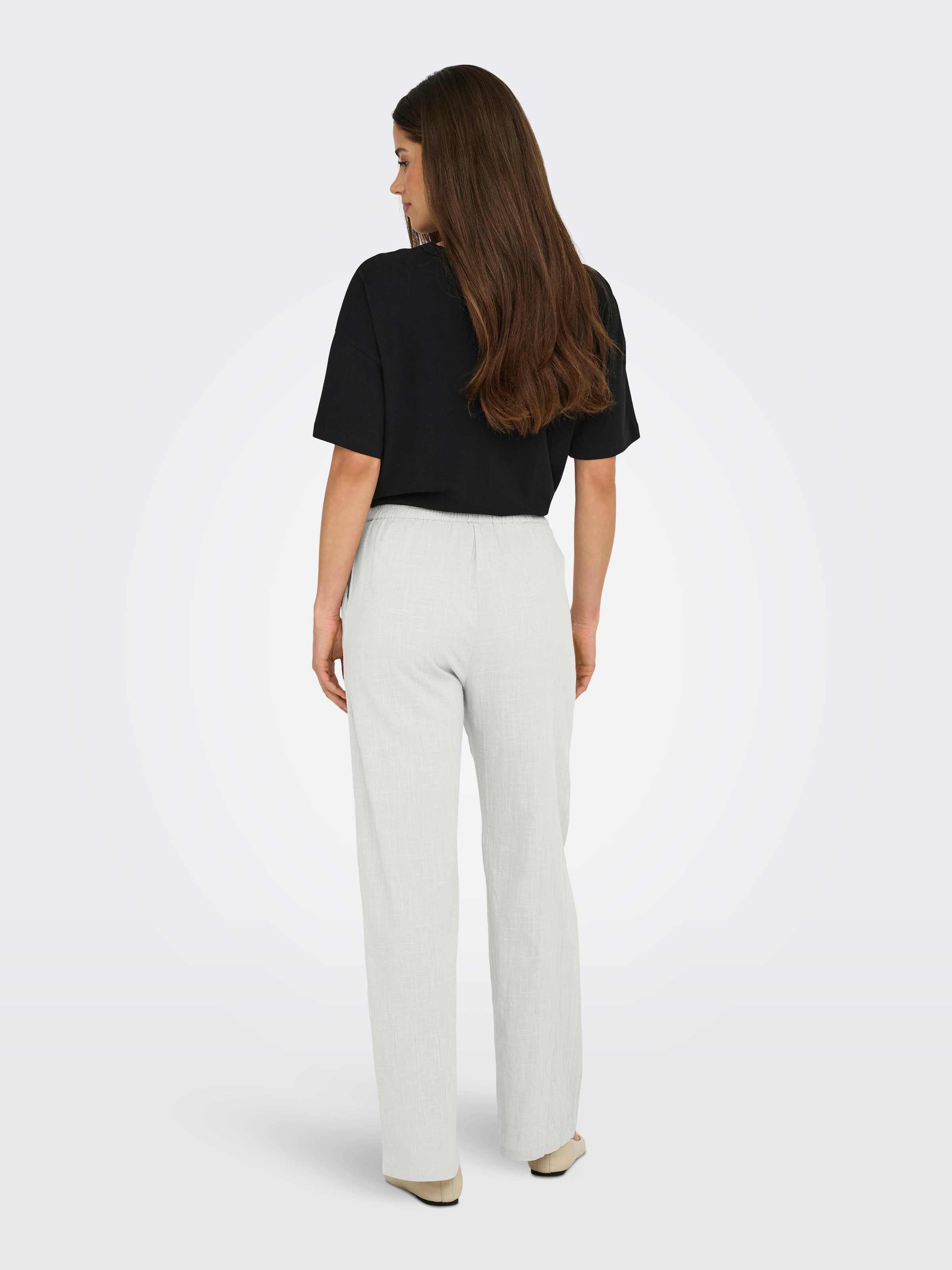 ONLY Pantalon à enfiler »ONLTIZANA COTTON LOOSE PANTS WVN NOOS«