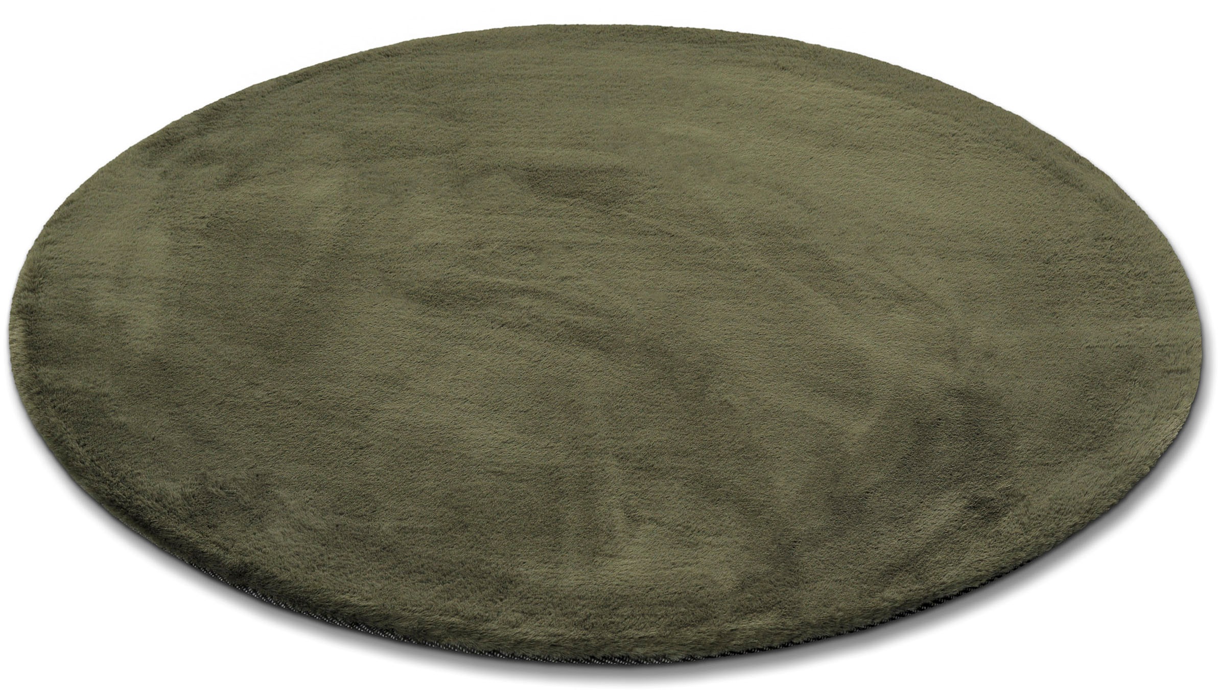 Esprit Tapis à poils longs »Alice  ESP-4377  Kunstfell« Rond 25 mm Höhe Kaninchenfell-Haptik, besonders weich und dicht, für alle Räume