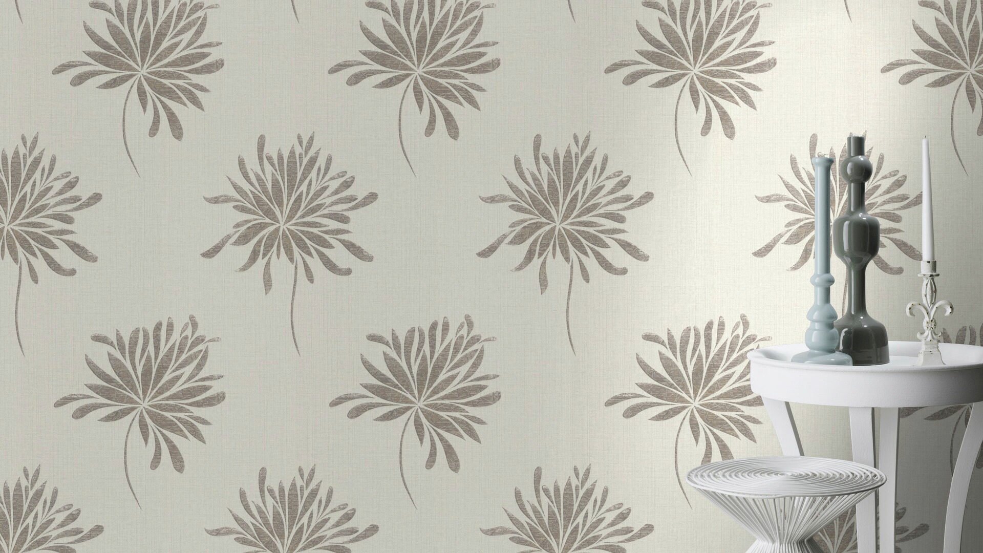 Rasch Papier peint intissé »Andy Wand« floral | floral | métallique texturée bonne résistance à la lumière, très résistante au lavage