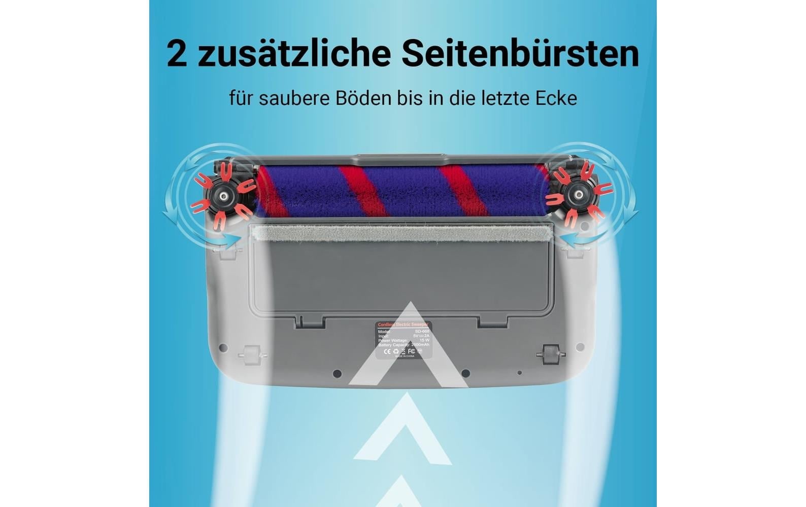 CLEANmaxx Akkubesen »15 W, USB-C, LED«