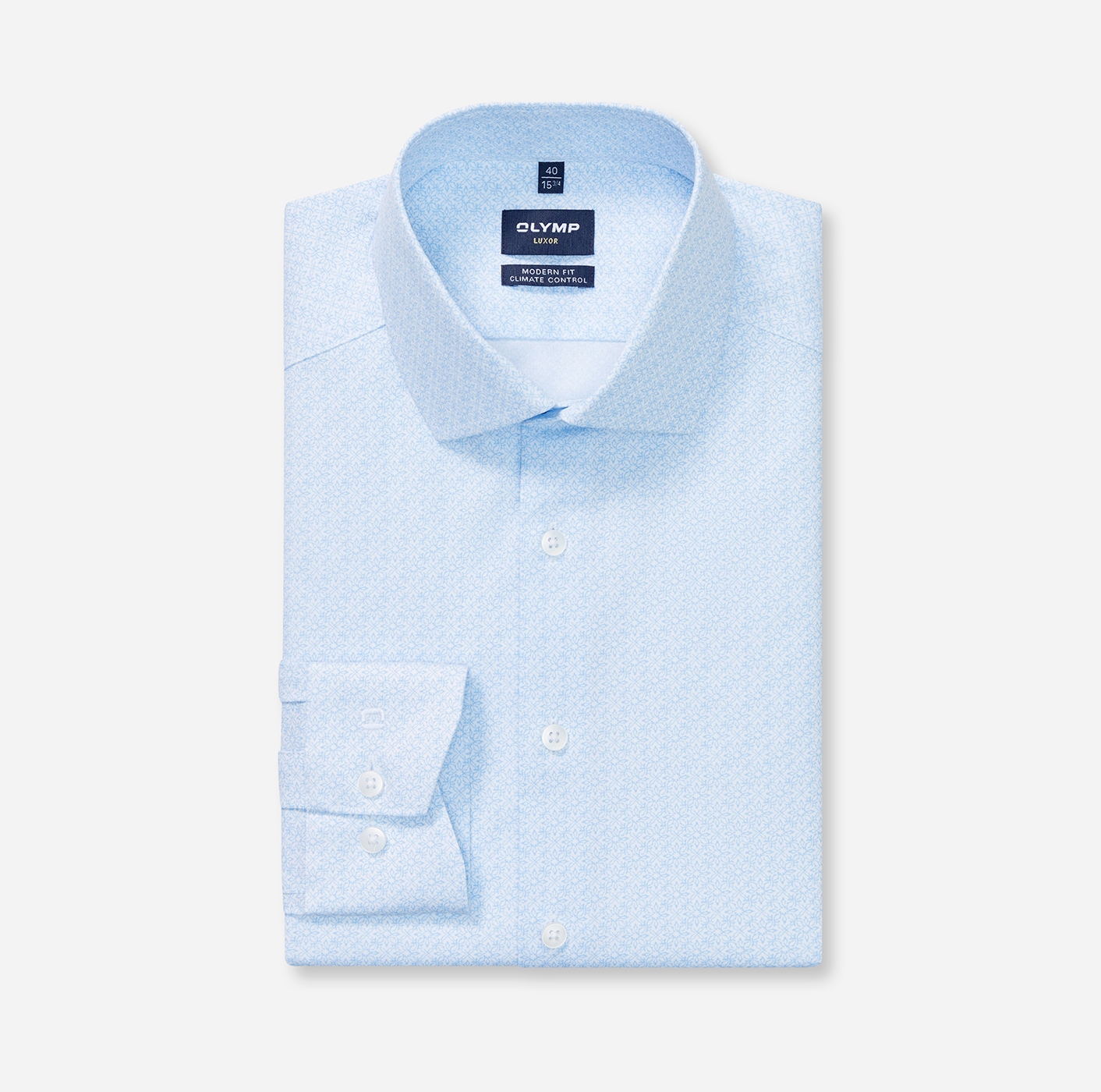 OLYMP Chemise à manches longues »24/Seven - Luxor« Climate Control, modern fit, Businesshemd, Global-Kentkragen, dehnbar