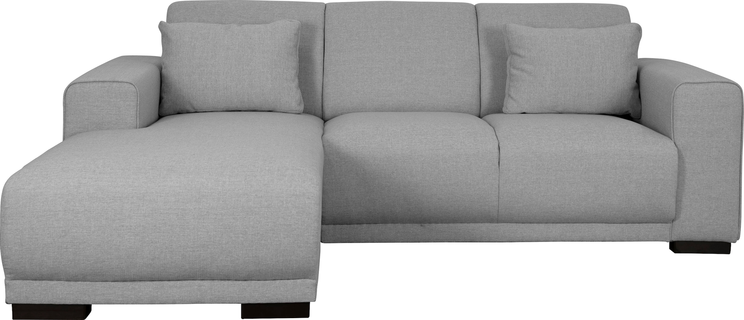 Home affaire Canapé d'angle »BORNHOLM L-Form, B: 234 cm - OTTO. Verlässliche Qualität.« Recamiere links oder rechts bestellbar, Wellenfederung, inkl. 2 Kissen