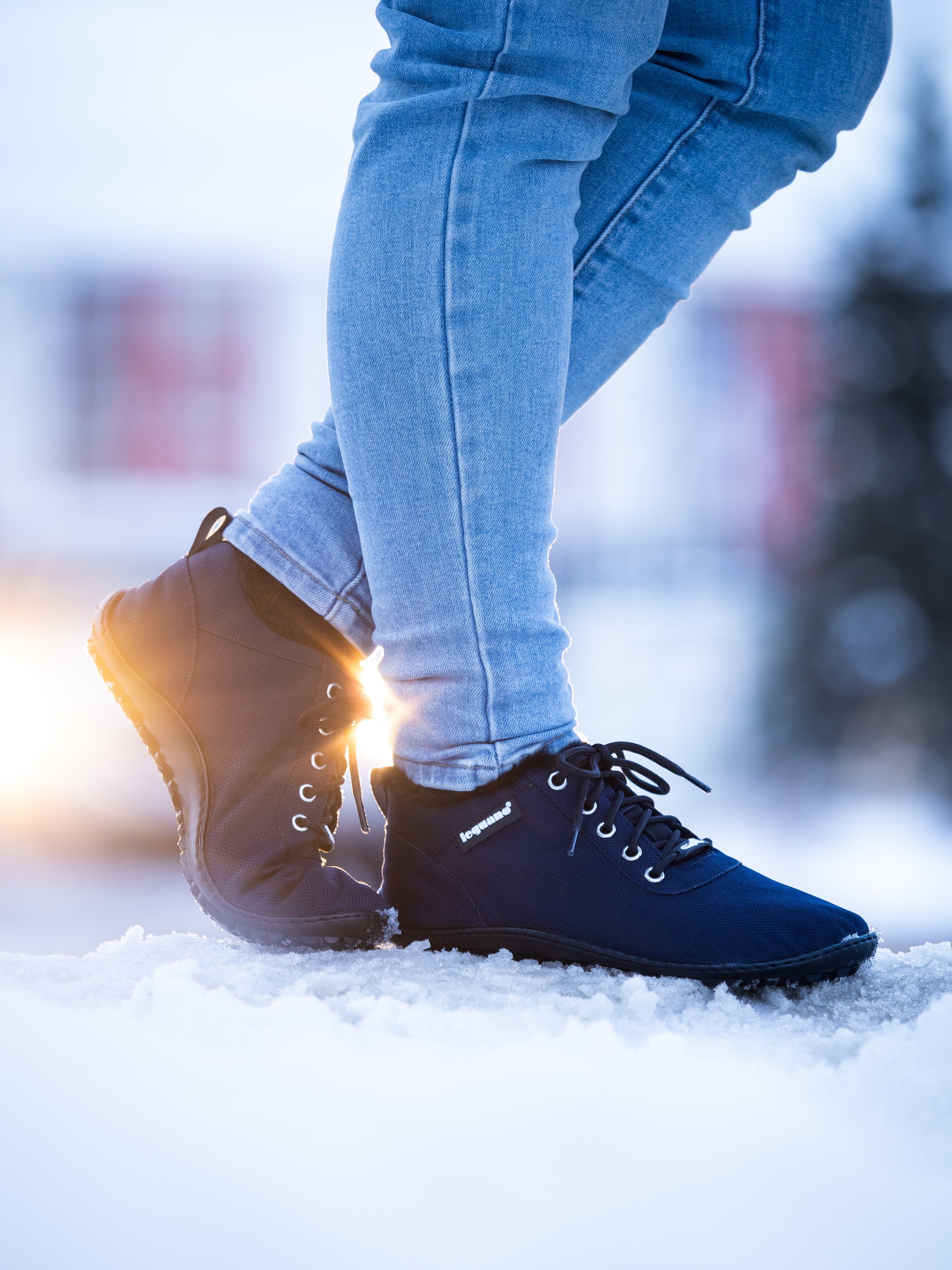 Leguano Chaussures pieds nus »GALAXO«  , chaussure confort, ballerines, chaussure à lacets avec semelle spéciale demi-sphère