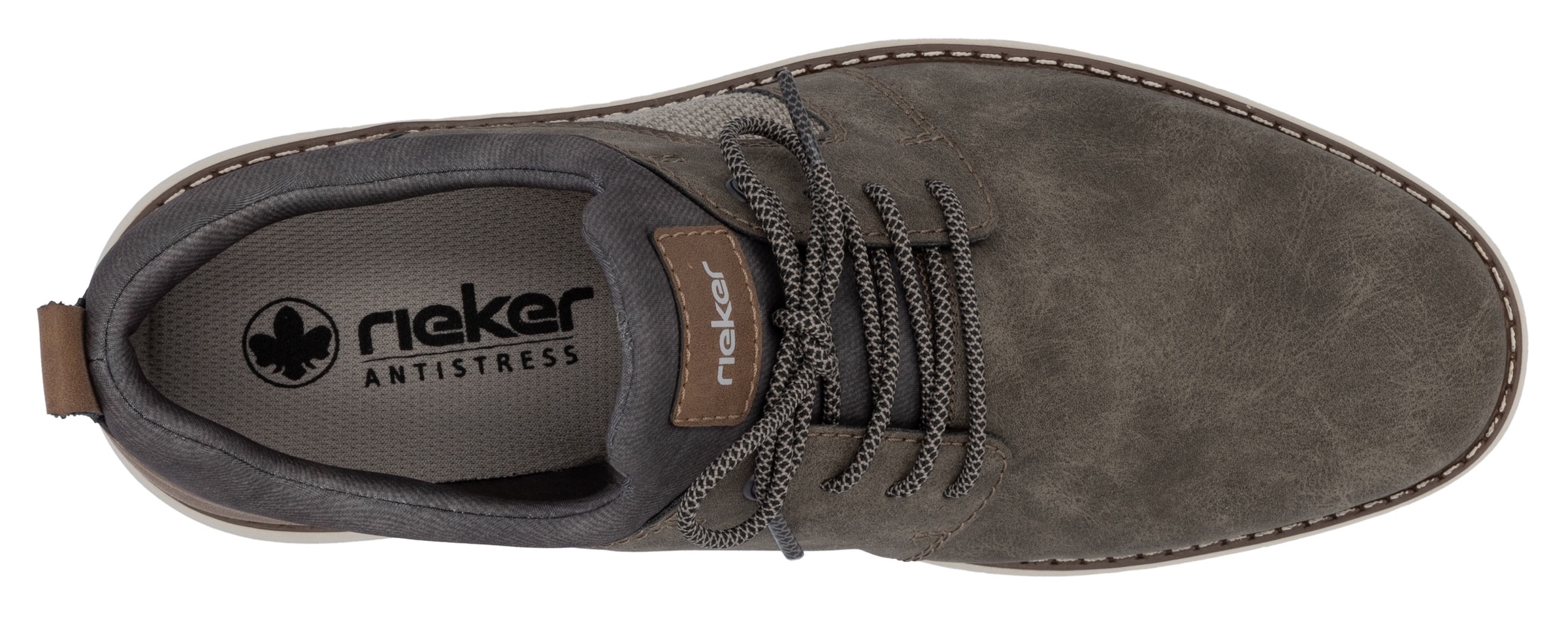 Rieker Slip-On Sneaker  Slipper, Freizeitschuh, Halbschuh mit modischer Laufsohle