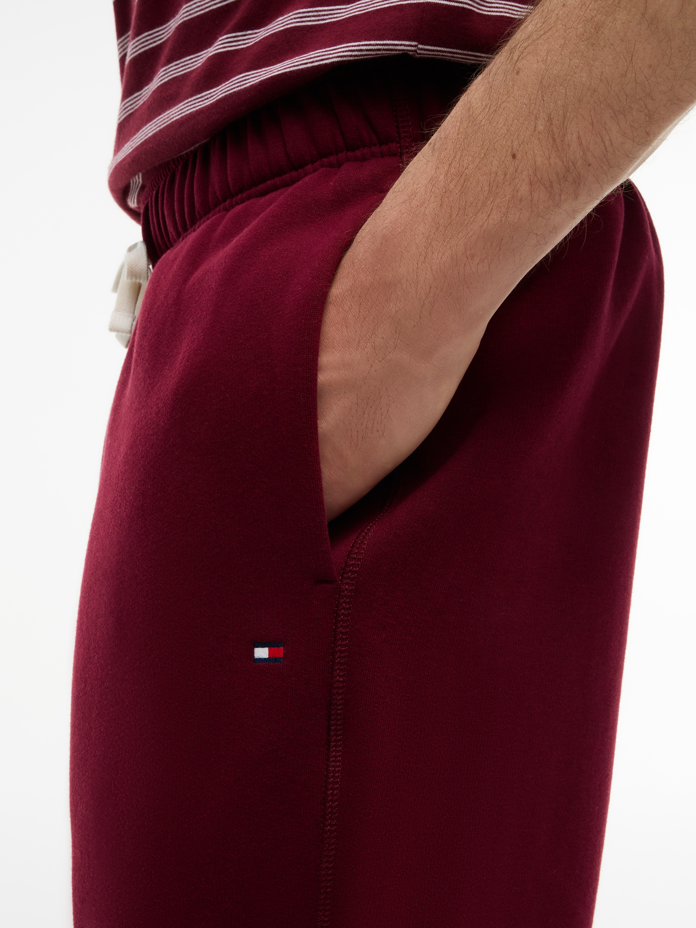 Tommy Hilfiger Pantalon sweat »ESSENTIAL FLEECE«  ceinture élastique, coupe normale