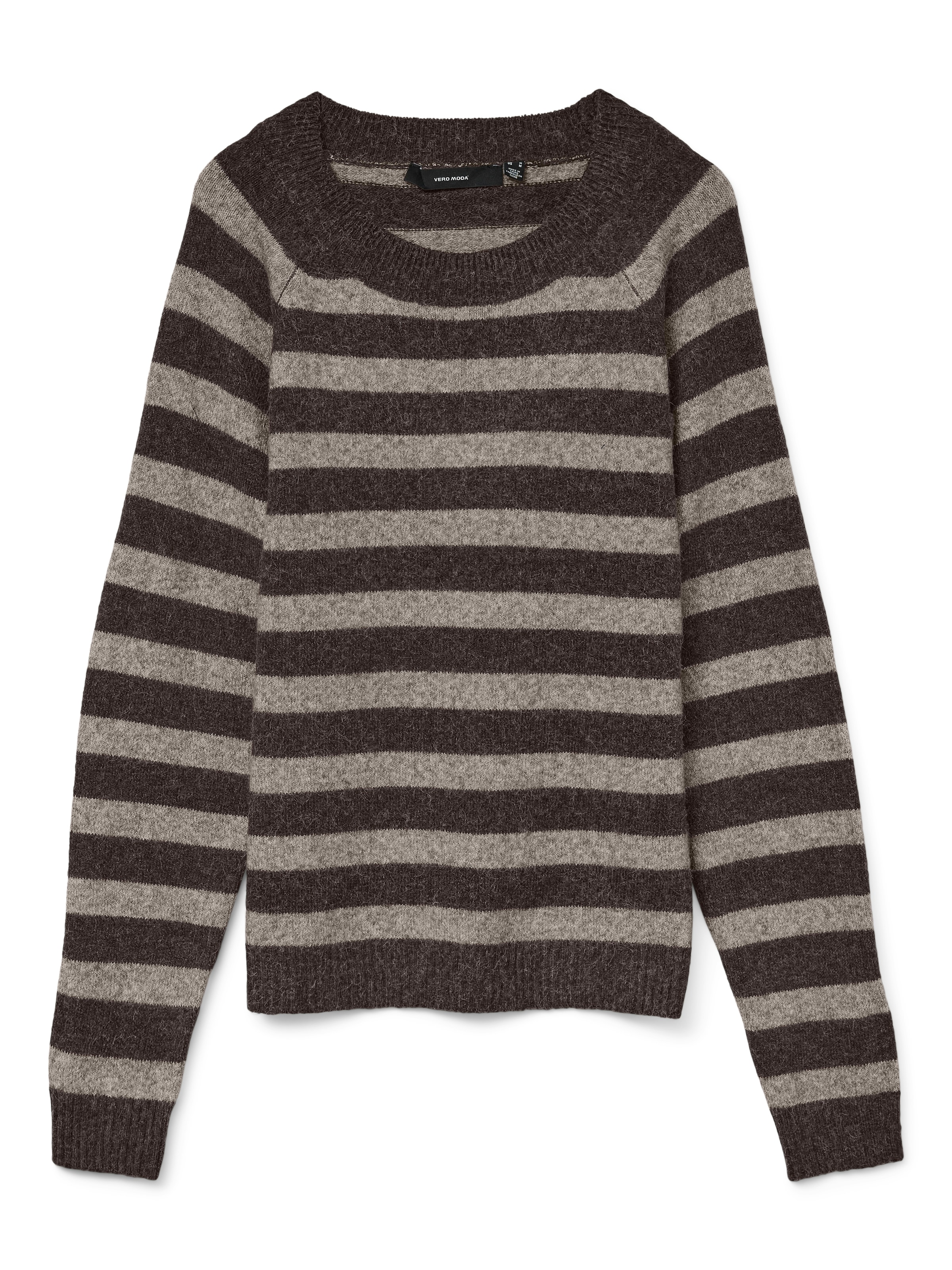 Vero Moda Rundhalspullover »VMDOFFY LS O-NECK BLOUSE GA NOOS«