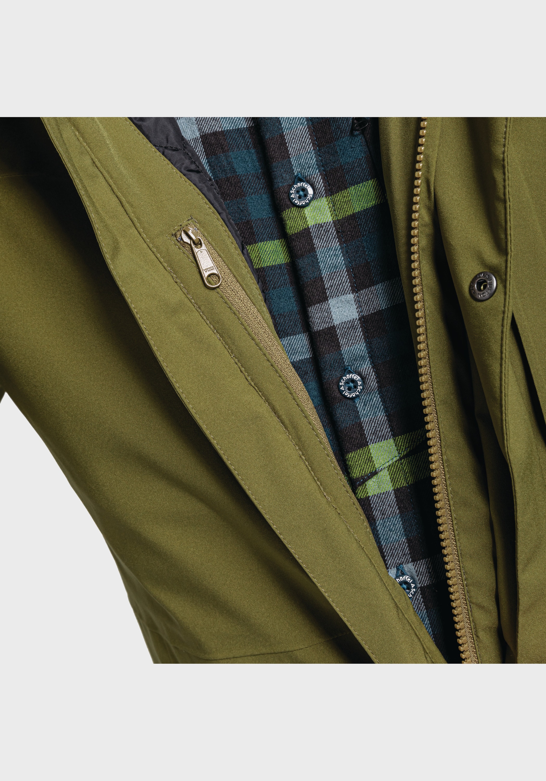 Schöffel Outdoorjacke »Ins. Jacket Bastianisee M« mit Kapuze