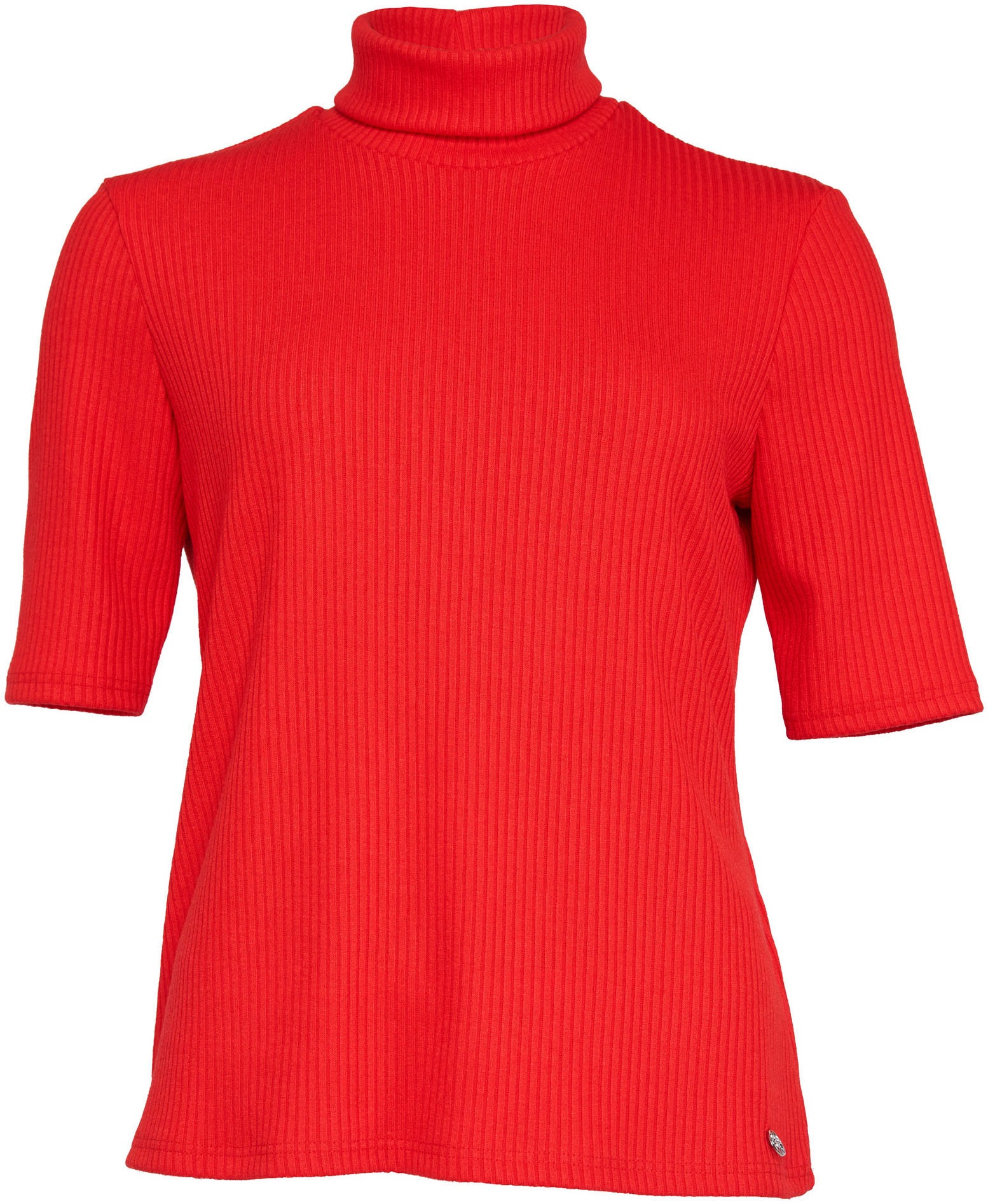 Seidel Moden Rollkragenshirt mit gerippter Struktur, MADE IN GERMANY