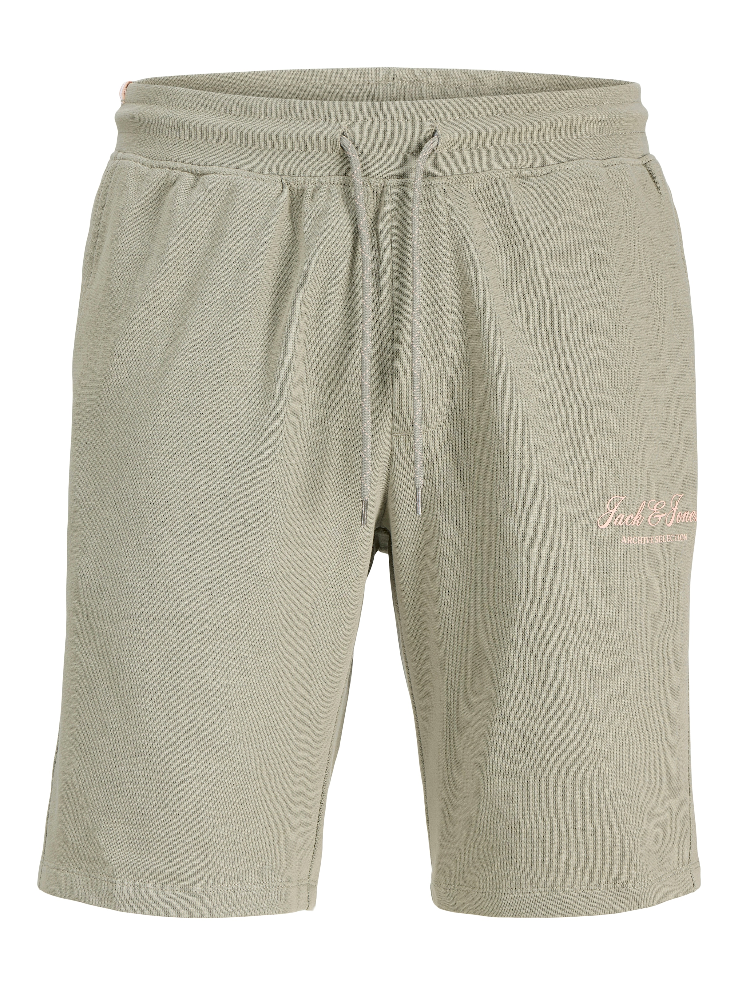 Jack & Jones Pantalon de course »JPSTGORDON ARCHIVE COLOR SWEAT SHORT MID«  avec logo et inscription
