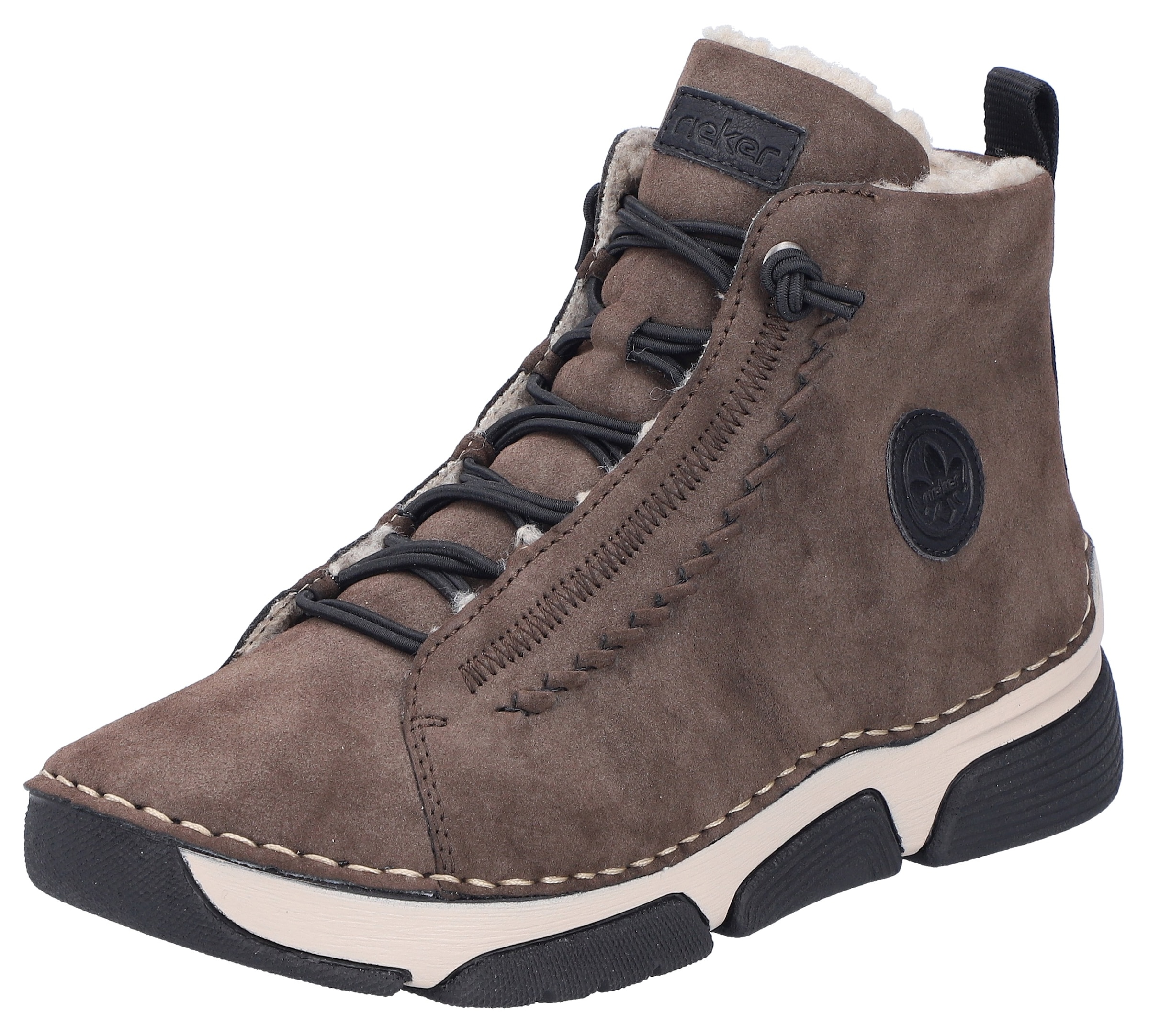 Rieker Winterboots  Winterstiefelette, Outdoorboots, Warmfutter, mit Innenreissverschluss