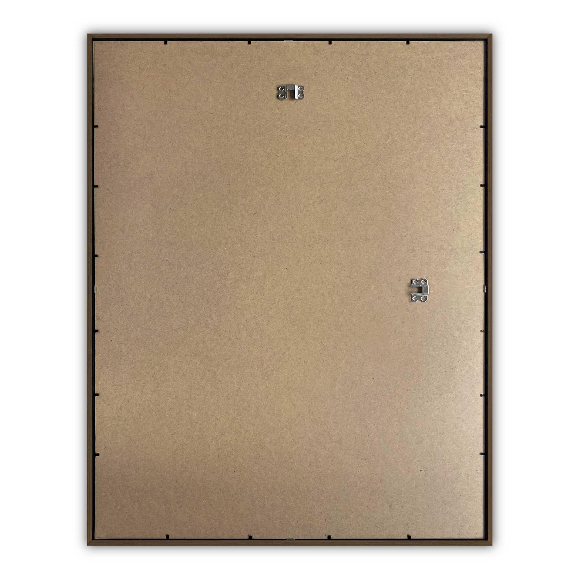 Reinders! Cadre photo »Poster 40x50 nussbaum« 1 cuis tlg. Wohnzimmer - Nussbaum - MDF - Kein Thema - 43,5x53,5 cm