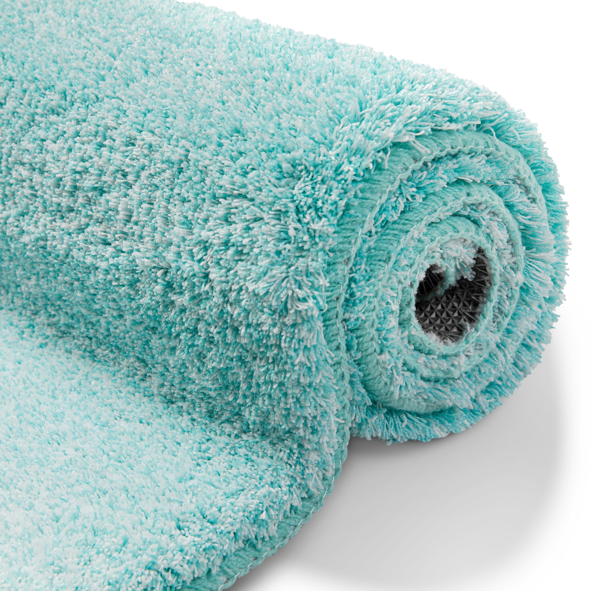 GOODproduct Badematte »Utta« Höhe 25 mm rutschhemmend beschichtet schnell trocknend Badteppich, getuftet, mit modernem Farbverlauf, flauschig, hochflor