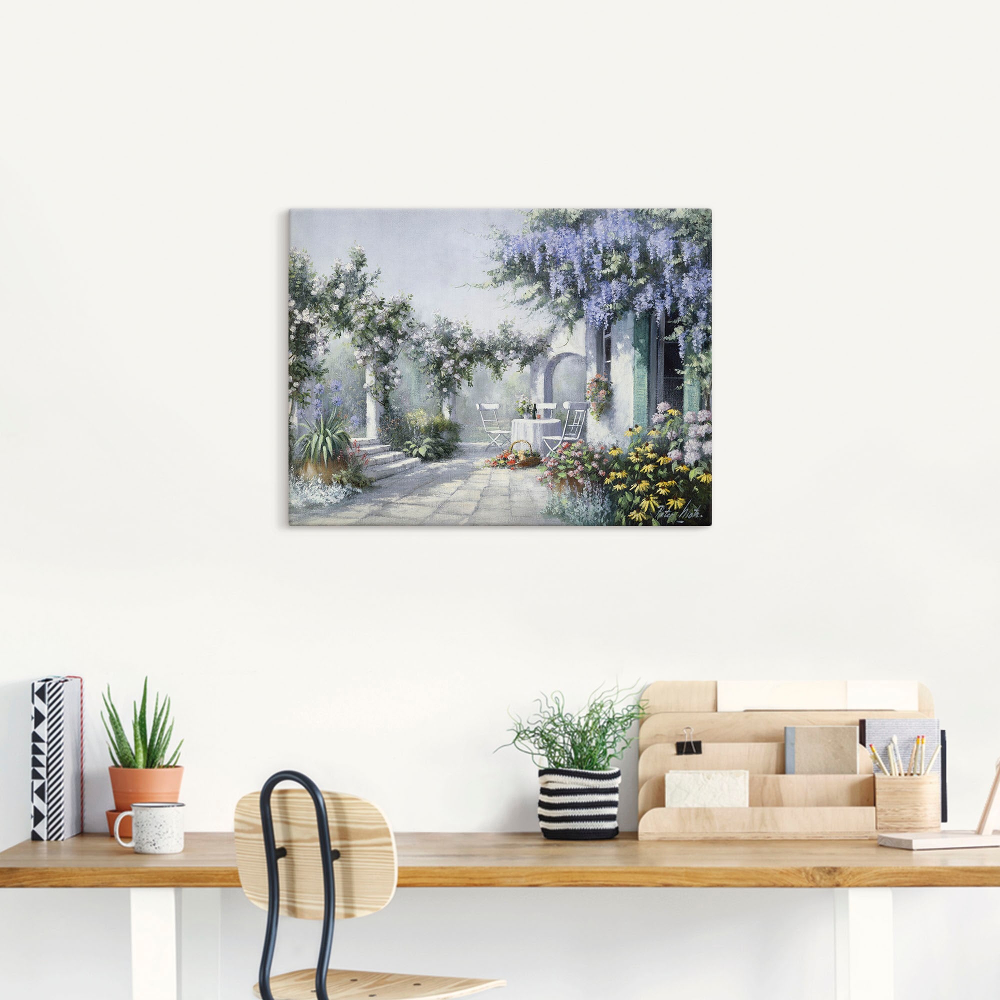 Artland Leinwandbild »Natürliche Magie« Garten 1 Stk. tlg. auf Holzrahmen gespannt