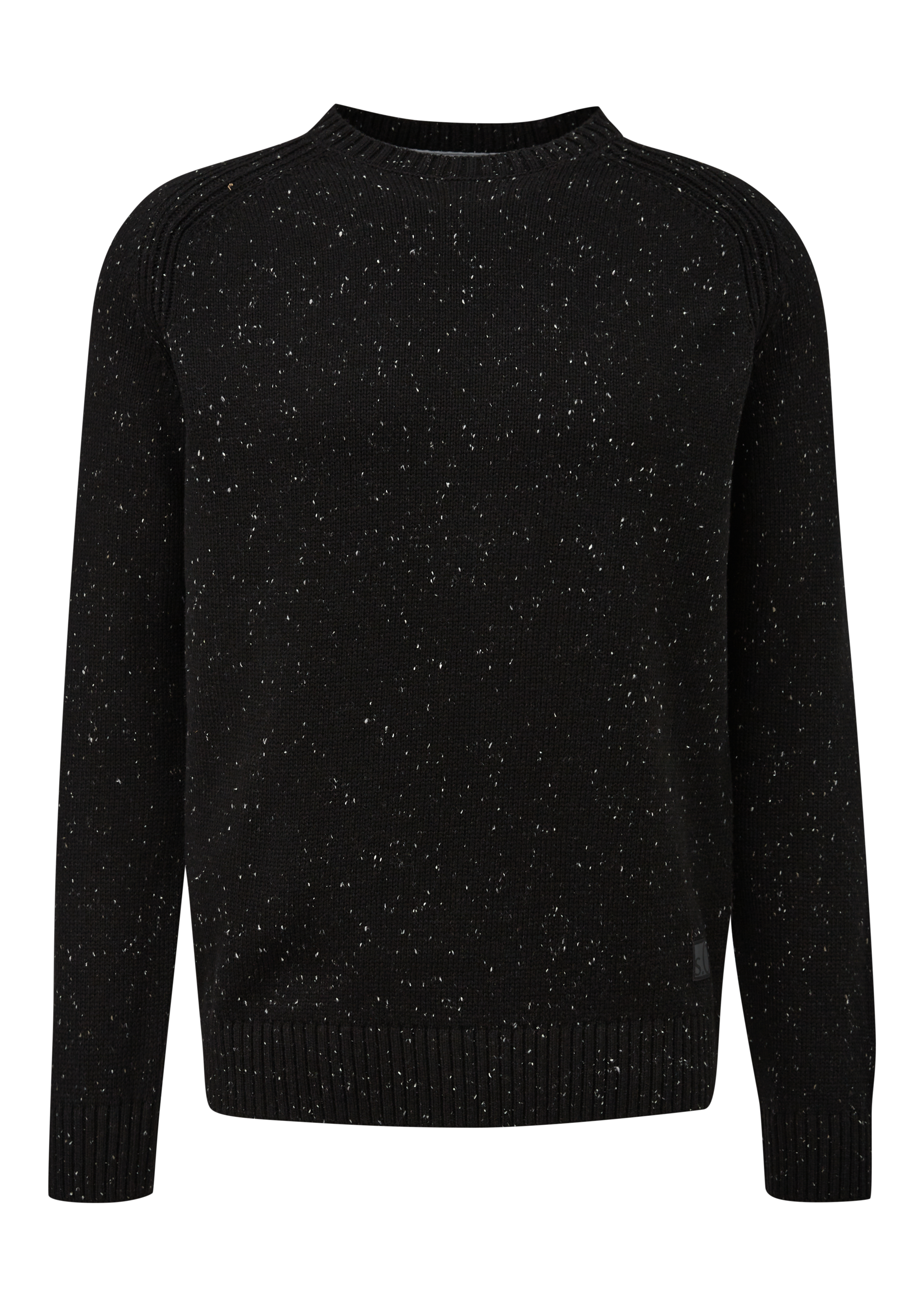 s.Oliver Pull à col rond mit glitzernden Fasern