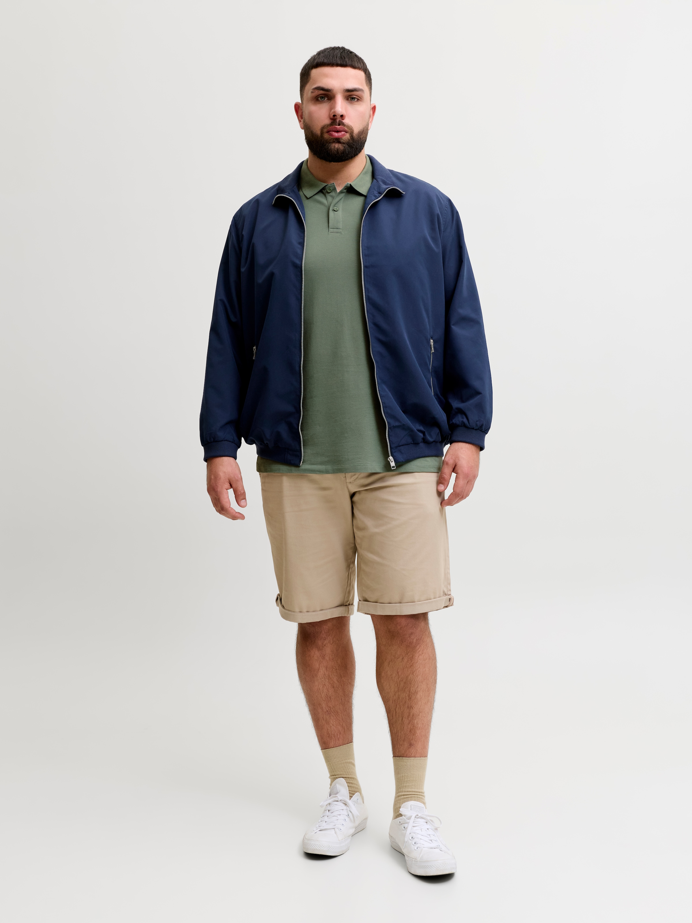 Jack & Jones PlusSize Polo »JPRBLAWESTON SS POLO PLS« avec broderie
