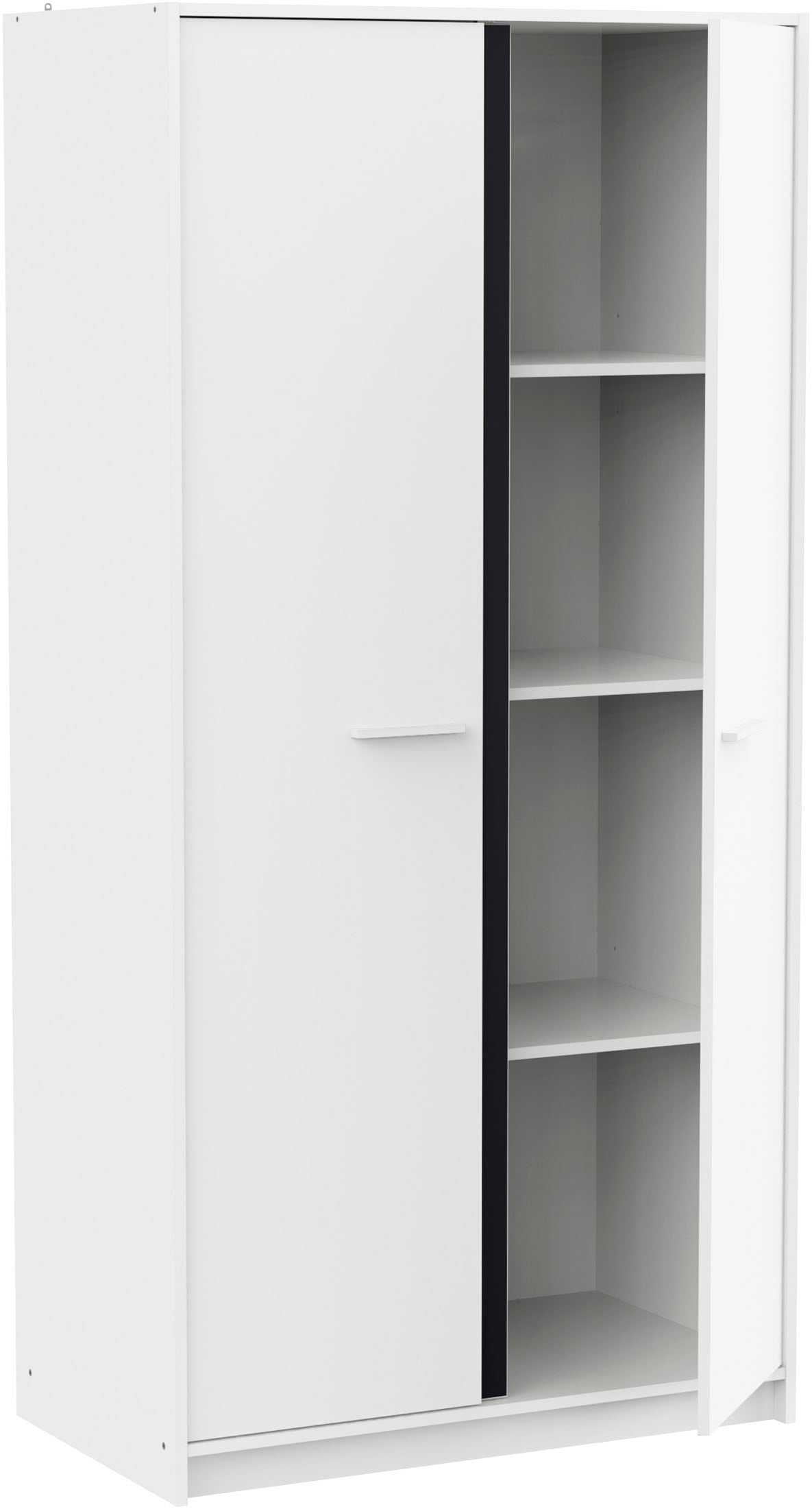 Demeyere GROUP Armoire pour enfants »REVERSO, mit rosa oder dunklem Kontrast durch drehbare Paneele« L/H/P env. 88,5/181/50 cm,  2 tringles à vêtements, 3 étagères, Made in France