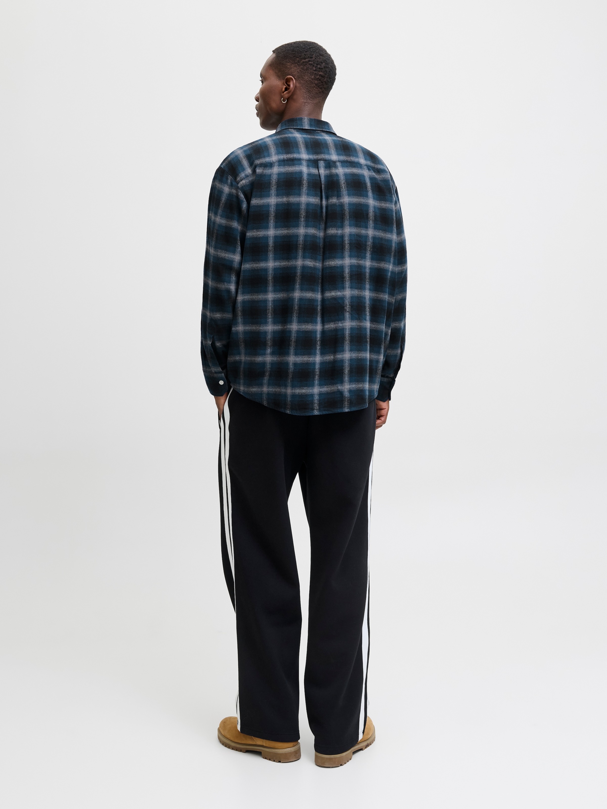Jack & Jones Langarmhemd »JCOCOVER CHECKED FLANNEL SHIRT LS«