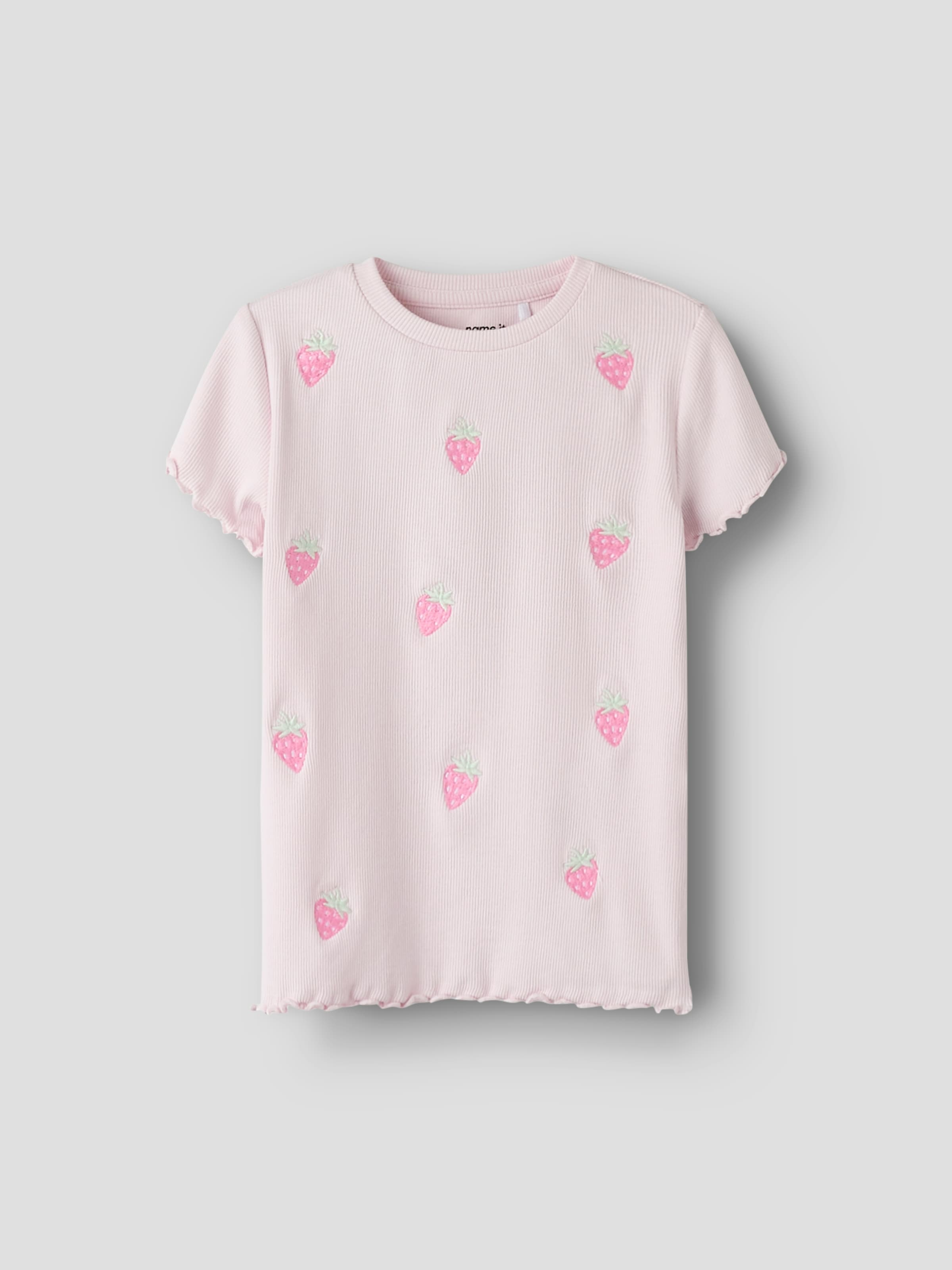 Name It T-Shirt »NMFJOLEMO SS SLIM TOP BOX« Baumwollmischung, slim fit