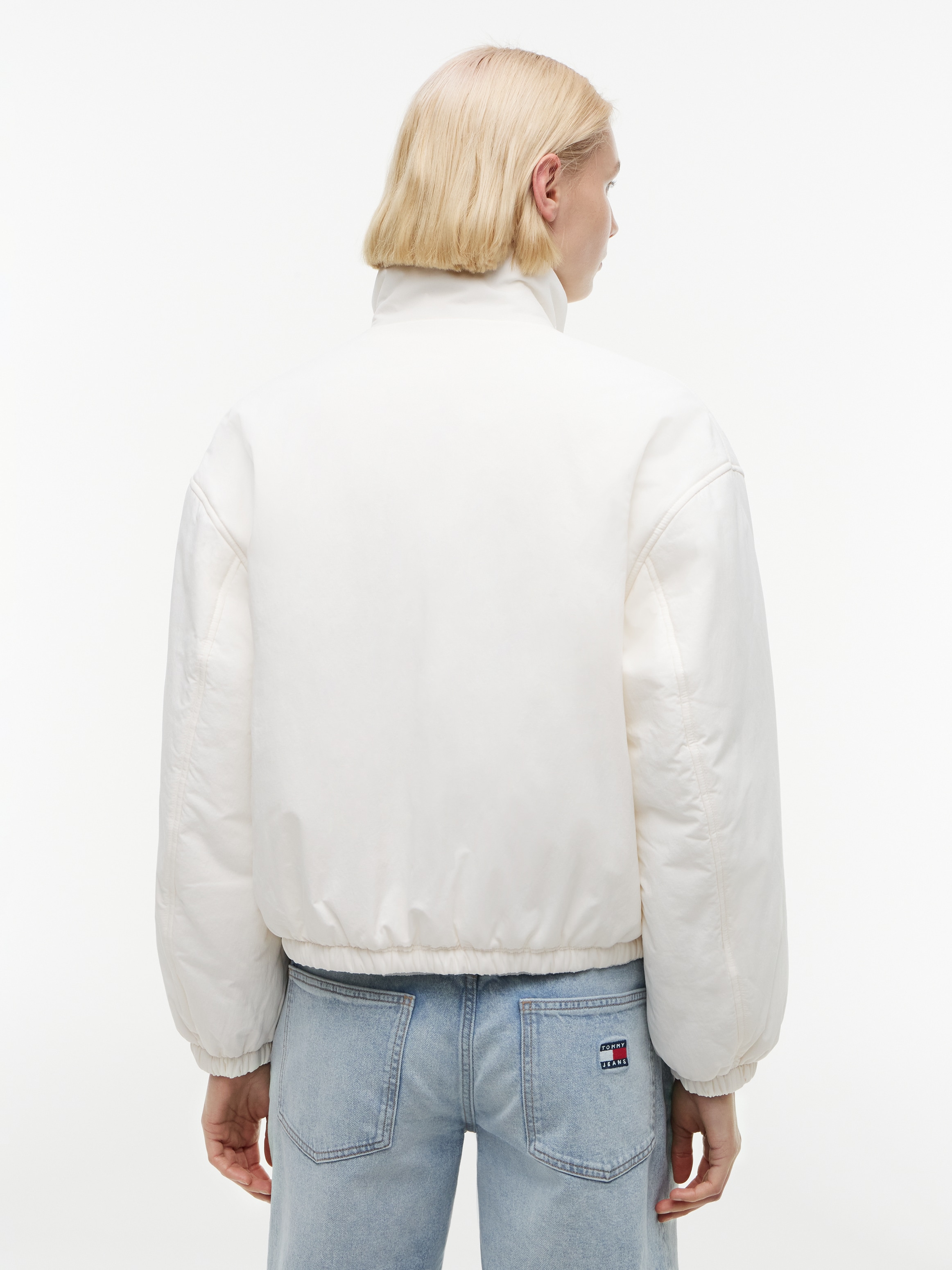 Tommy Jeans Blouson »TJW PADDED HIGH NECK JACKET« fibre synthétique