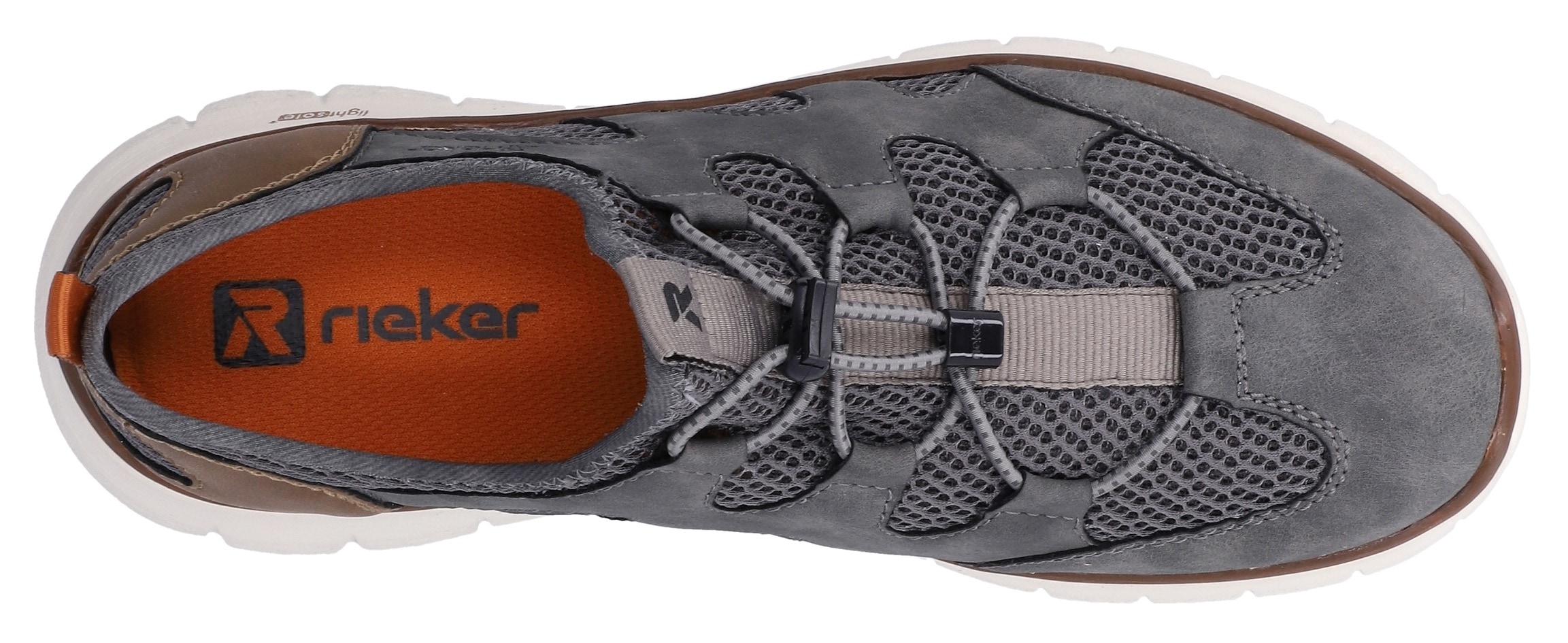 Rieker Baskets slip-on  mocassin, chaussure outdoor, chaussure de trekking à enfiler