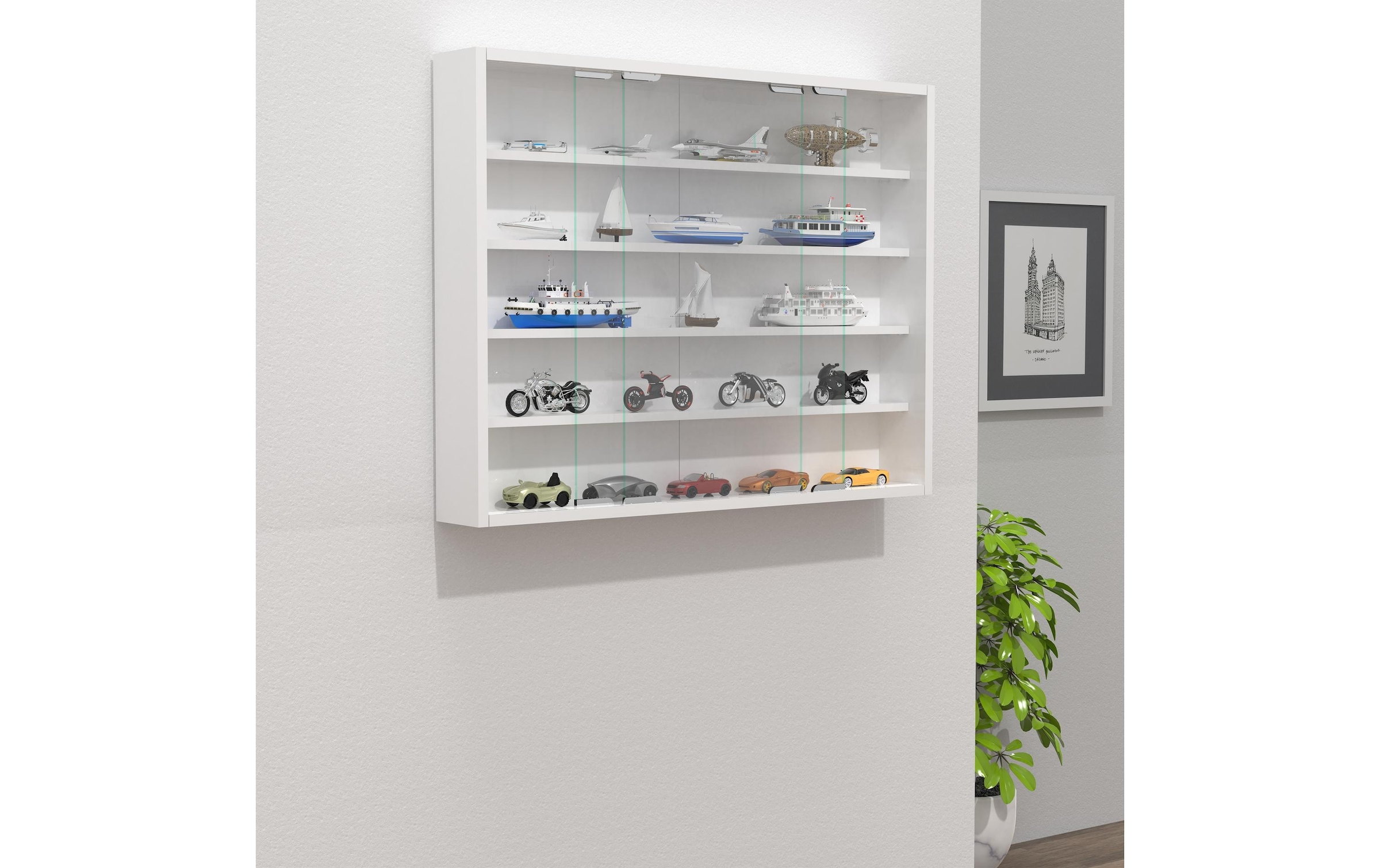VCM Vitrines »Agisa L 77 x 60 cm«
