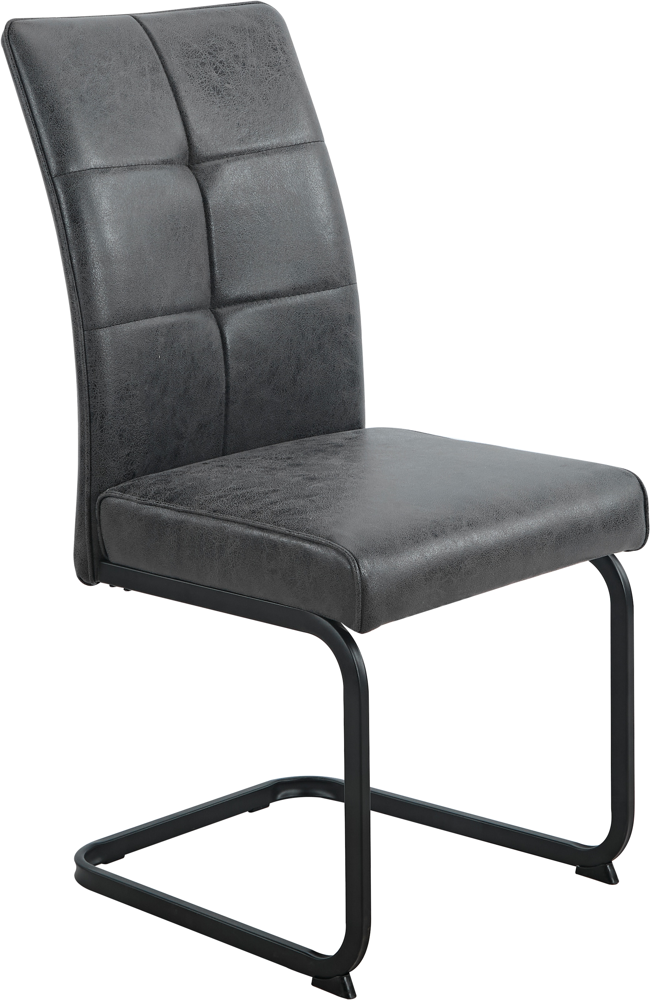 HELA Chaise cantilever »MALTA« (Set) 1 cuisverschiedene Bezüge, Gestell Hochkant, Steppnähte