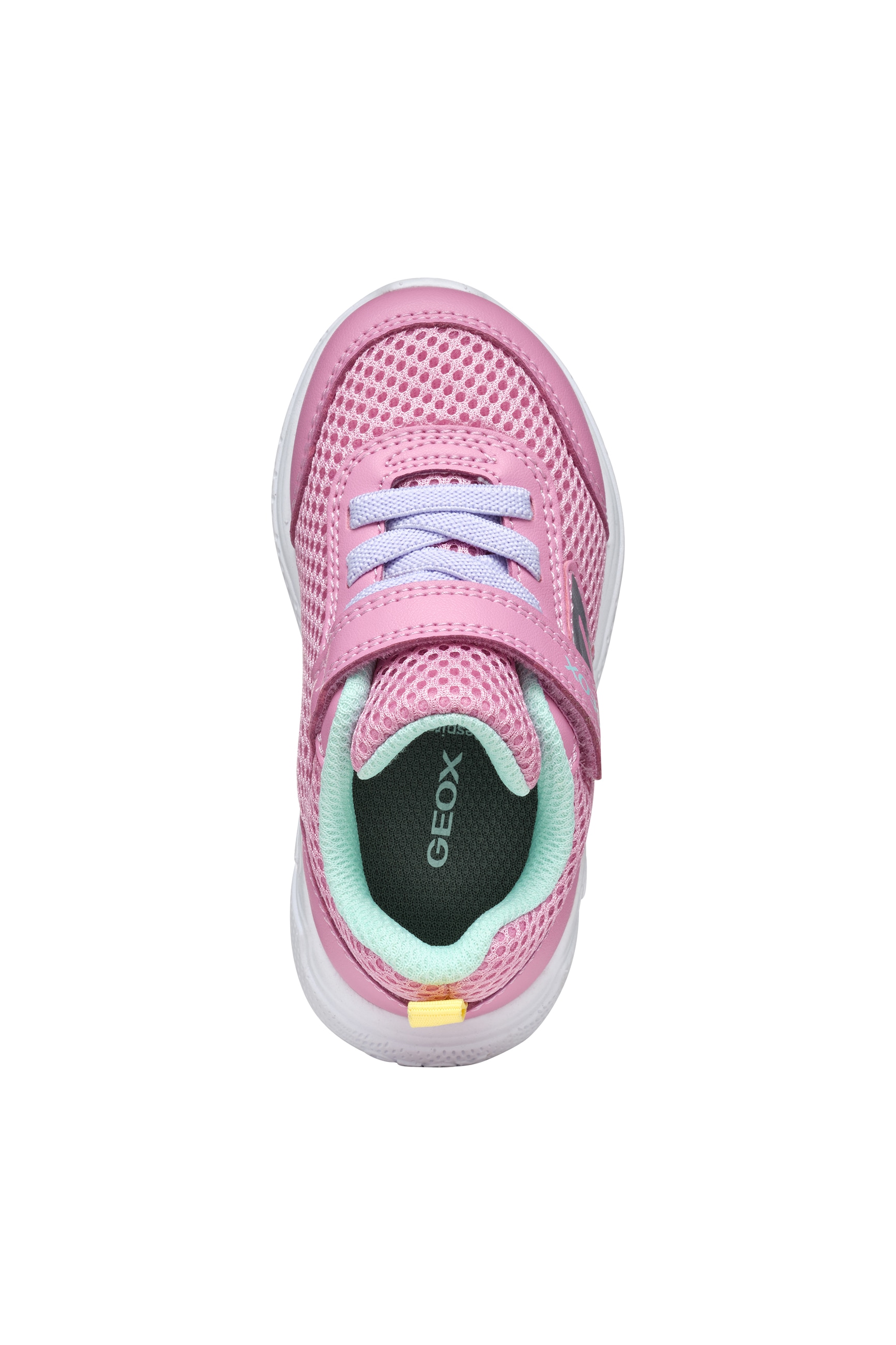 Geox Lauflernschuh »B SPRINTYE GIRL«  Babyschuh mit elastischen Schnürsenkeln, Grössenschablone zum Download