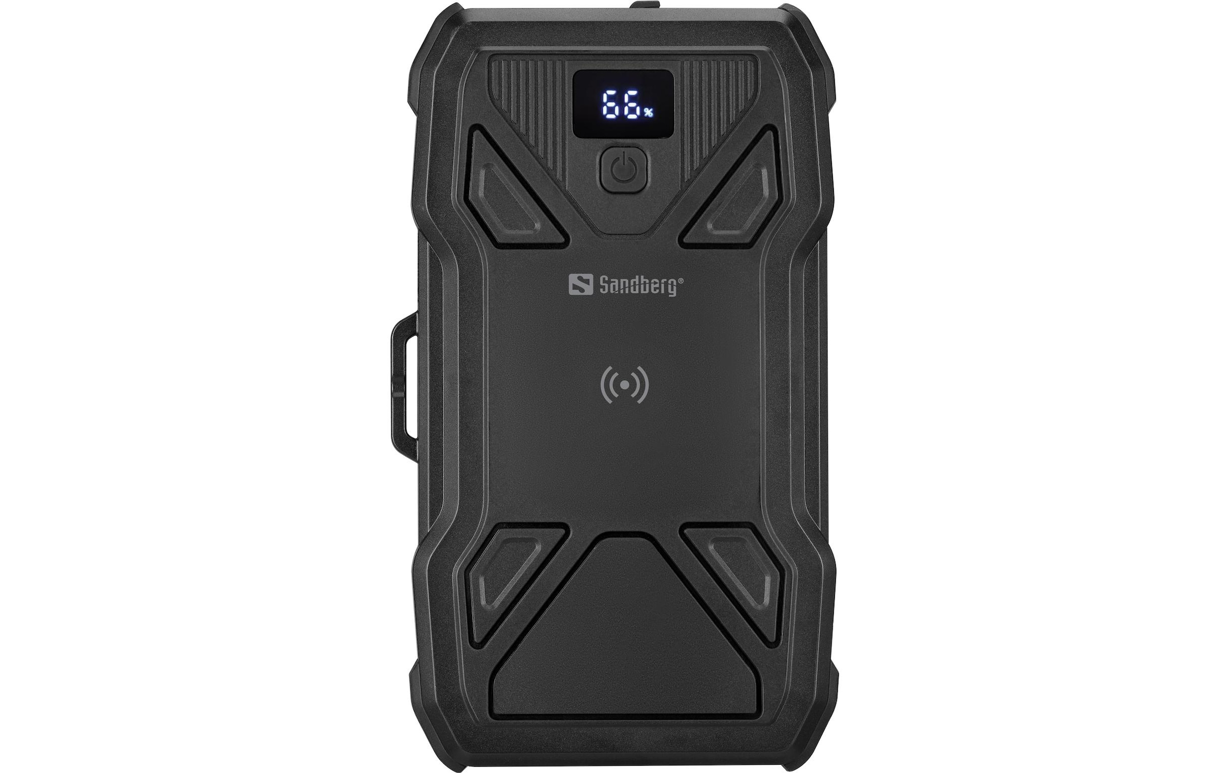 Sandberg Banque d'énergie »Solar 10000 mAh« Solarpanel, Wireless Charger