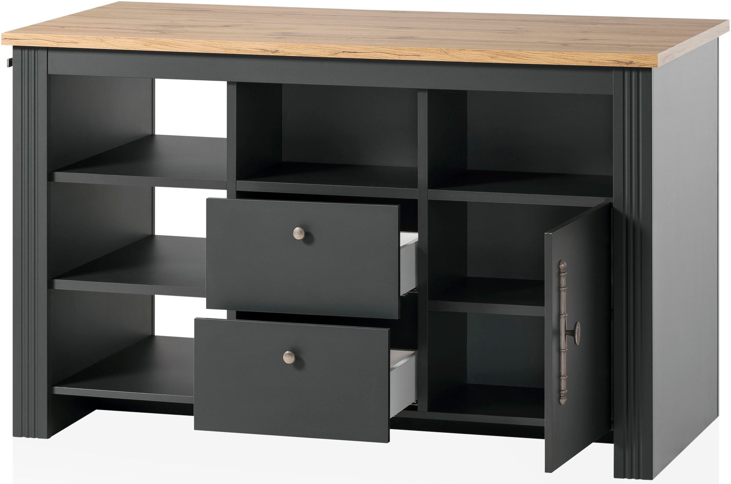 GOODproduct Cuisine »KS-Westminster« largeur 366 cm, sans appareils électriques