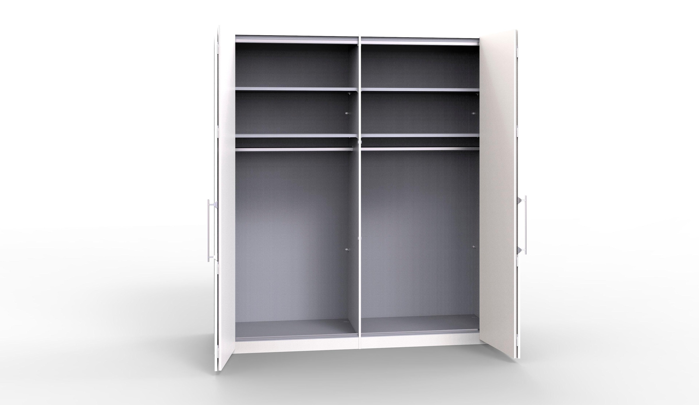 WIEMANN Falttürenschrank »Loft« Glasfront