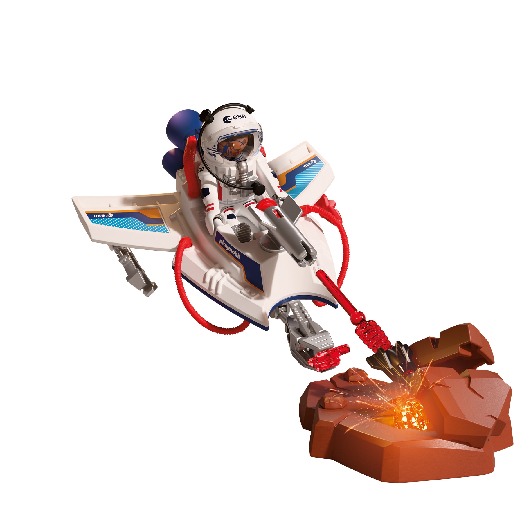 Playmobil® Konstruktions-Spielset »ESA: Weltraumgleiter (72013), City Action«