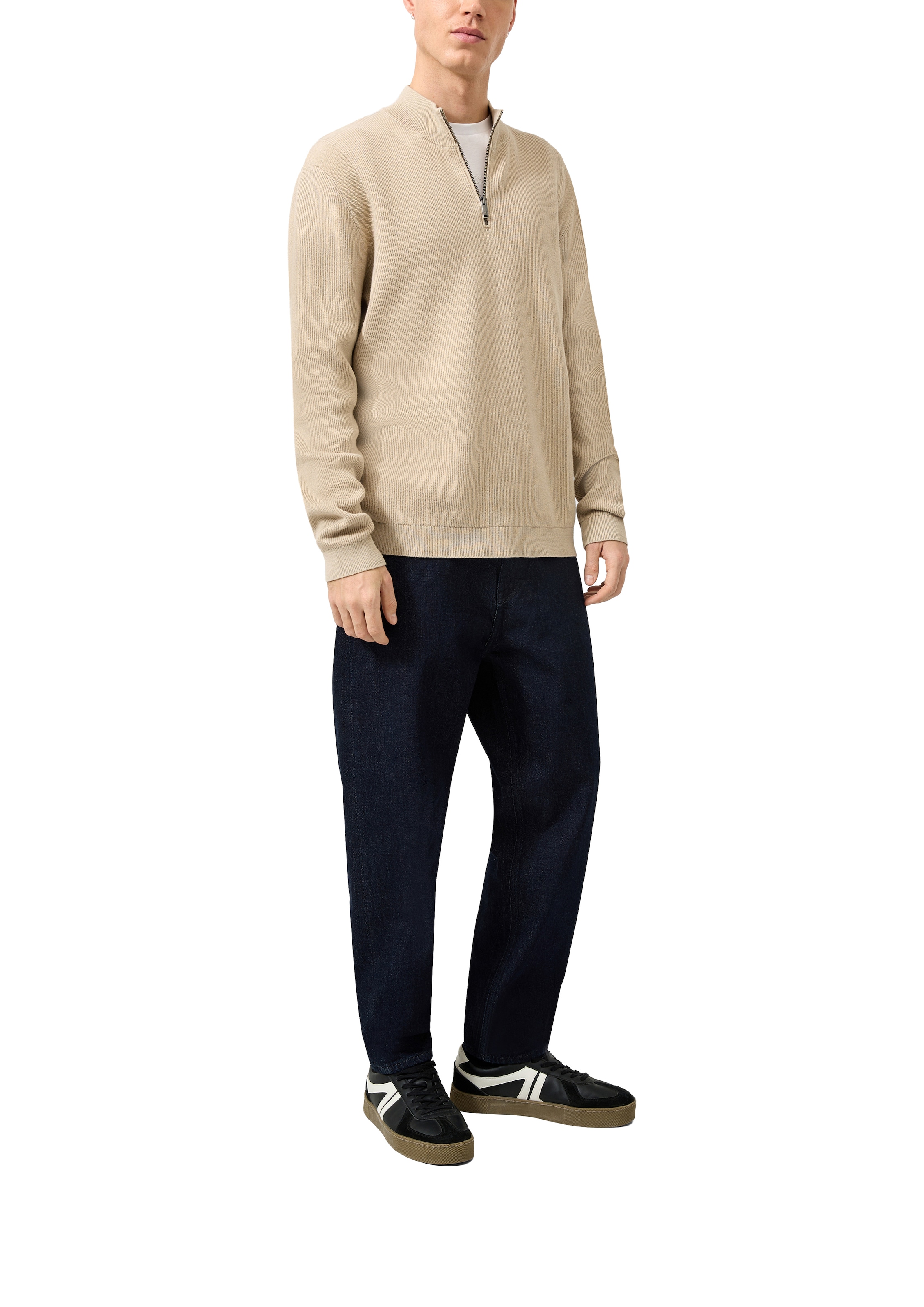 QS Troyer pull en tricot avec col camionneur