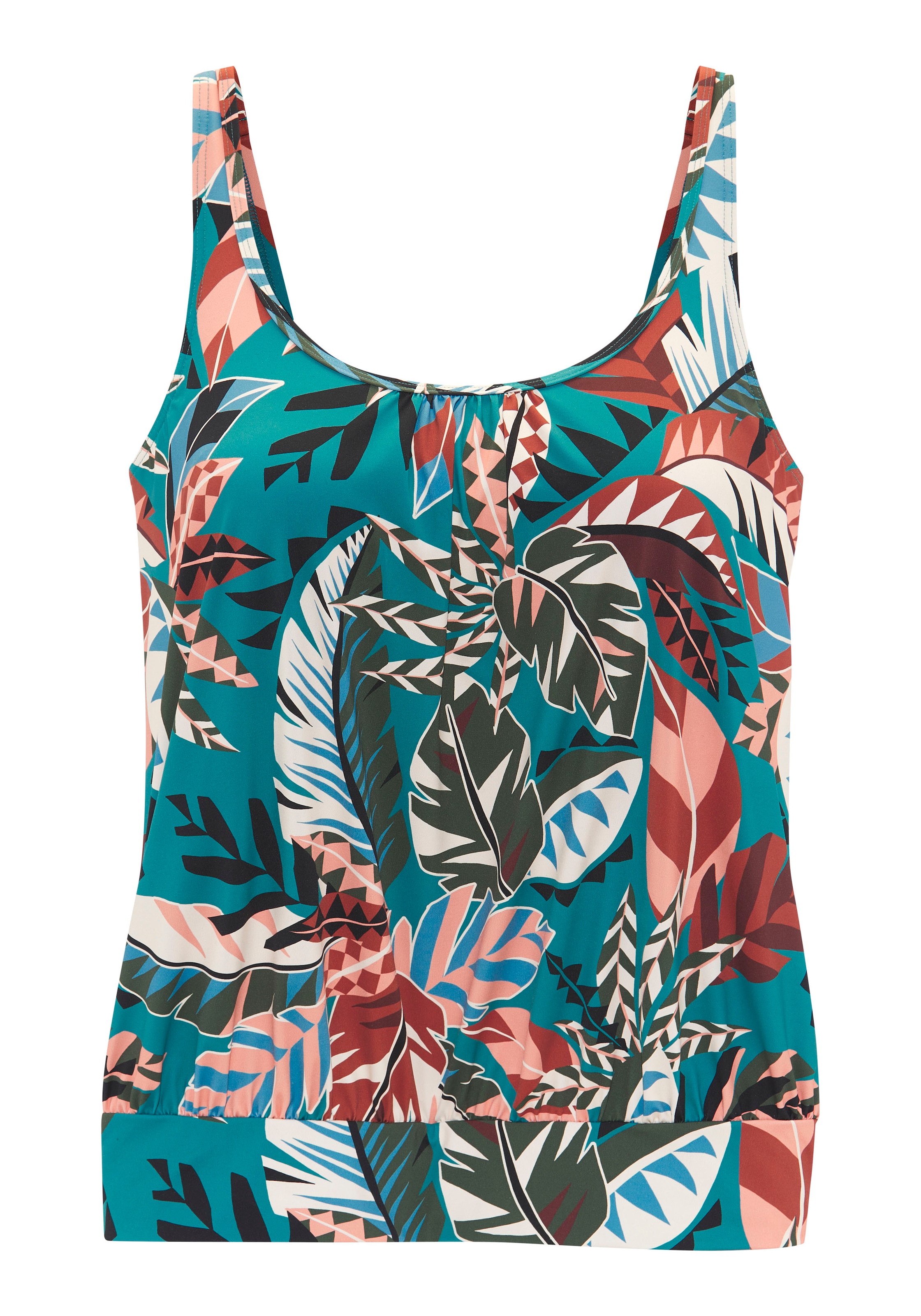 Buffalo Haut de tankini oversize »Moana« mit modernem Allover-Print