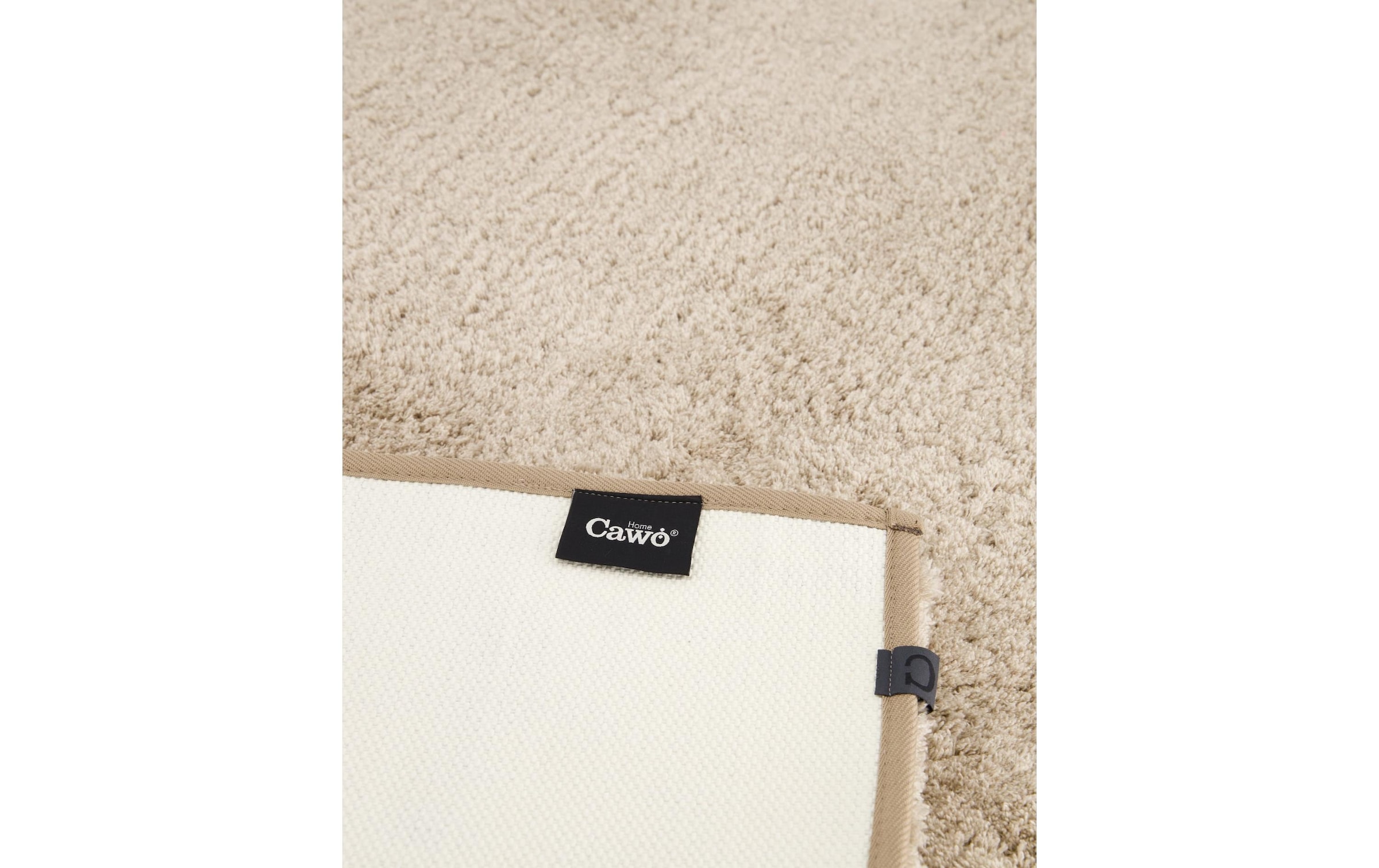 Cawö Badematte »Solid 60 x 60 cm« Rutschfester Uni-Badvorleger