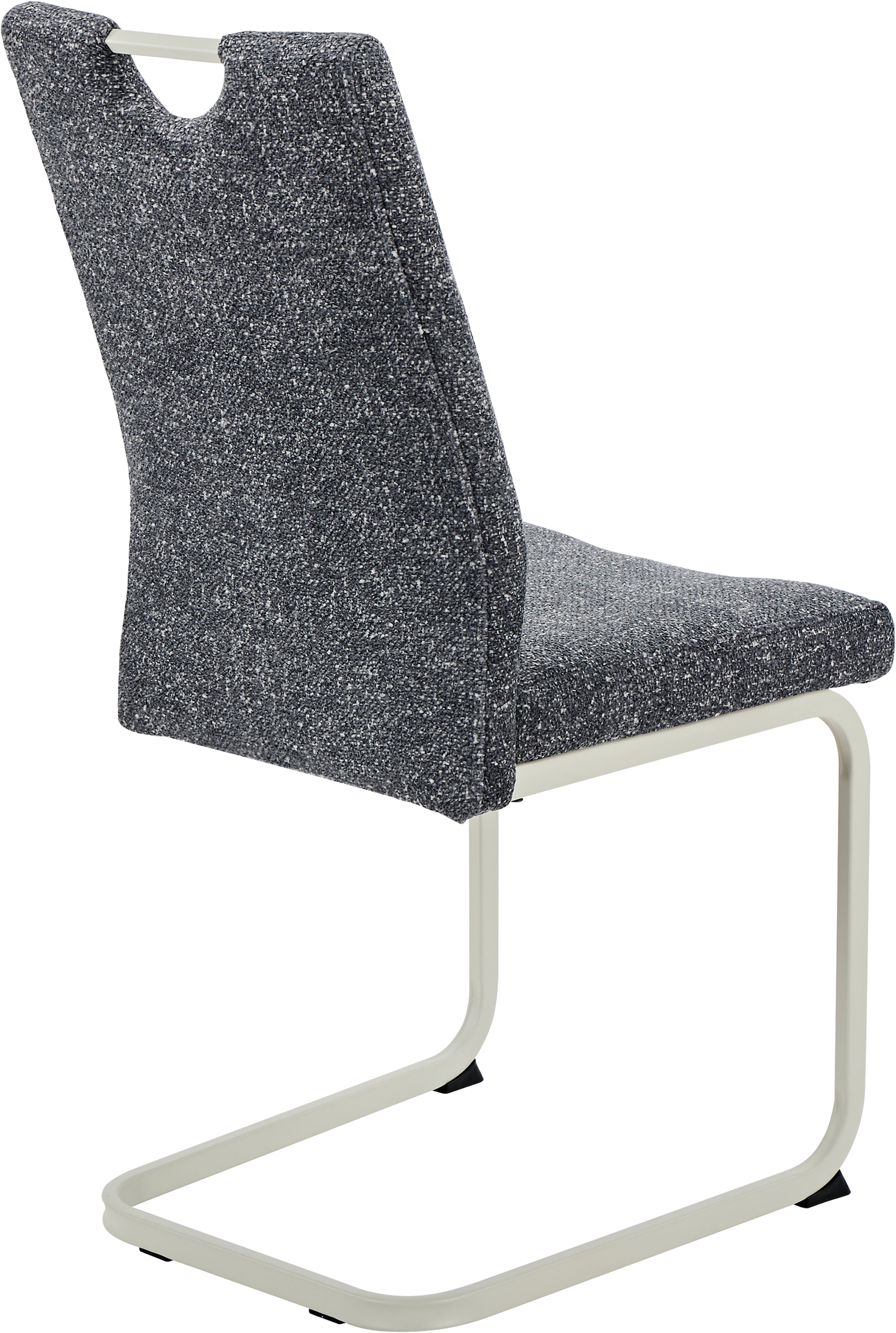 HELA Chaise cantilever »TIVOLI« (Ensemble) 1 cuisfauteuil cantilever, structure blanc perle, avec poignée, charge max. 140 kg