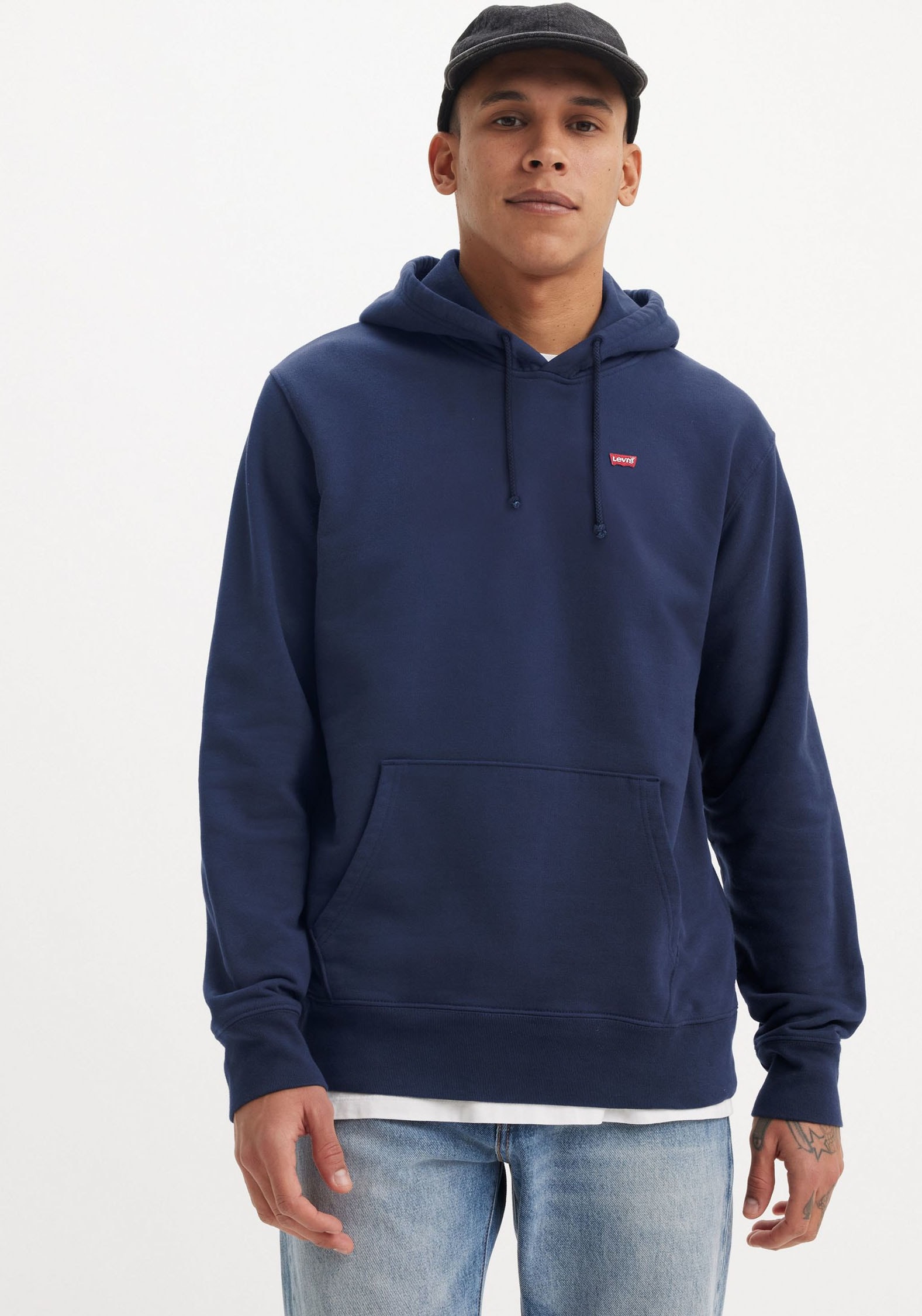 Levi's® Kapuzensweatshirt »NEW ORIGINAL HOODIE«, mit kleinem Batwing-Logo
