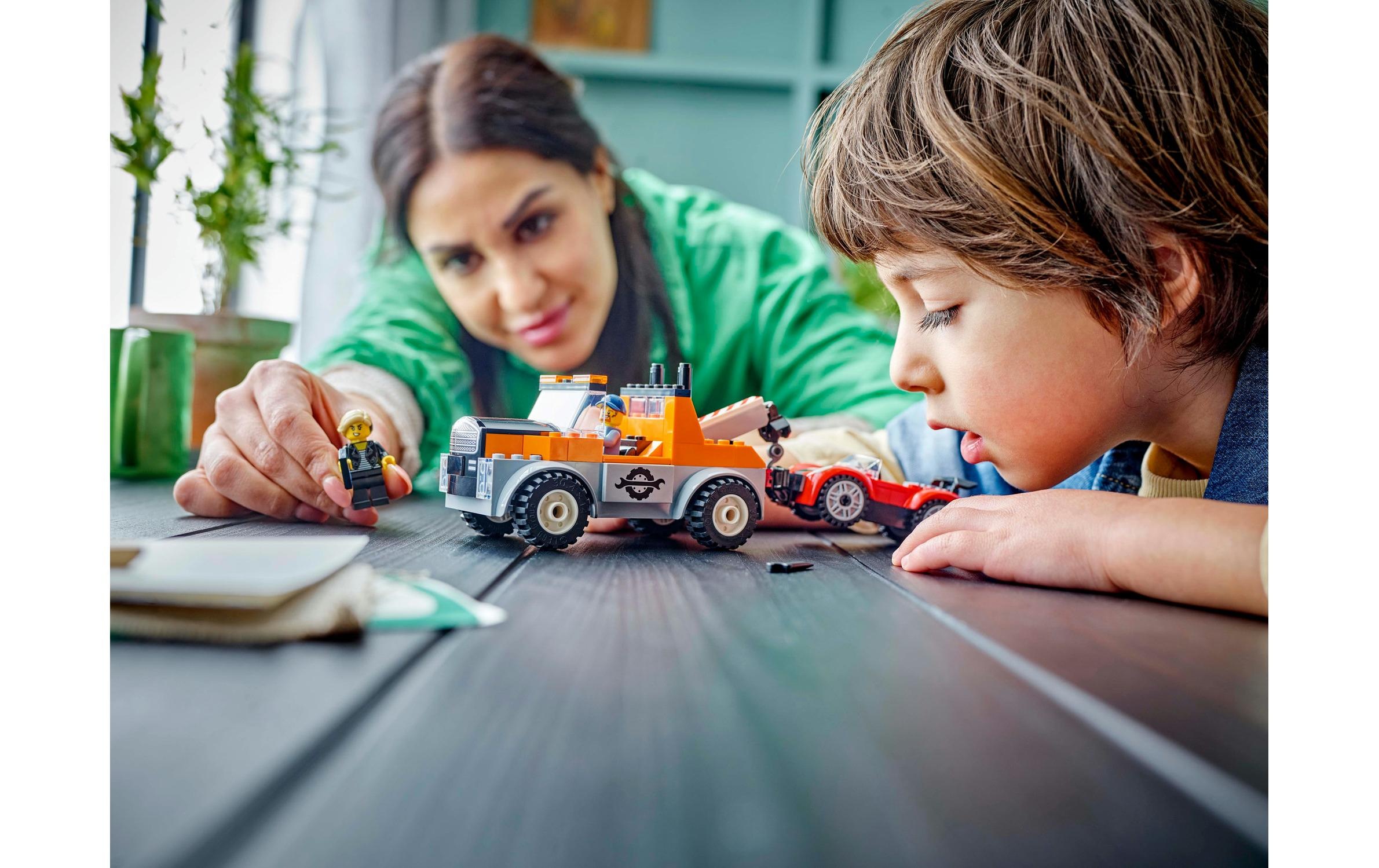 LEGO® Spielbausteine »City Abschleppwagen mit Sportauto 60435«