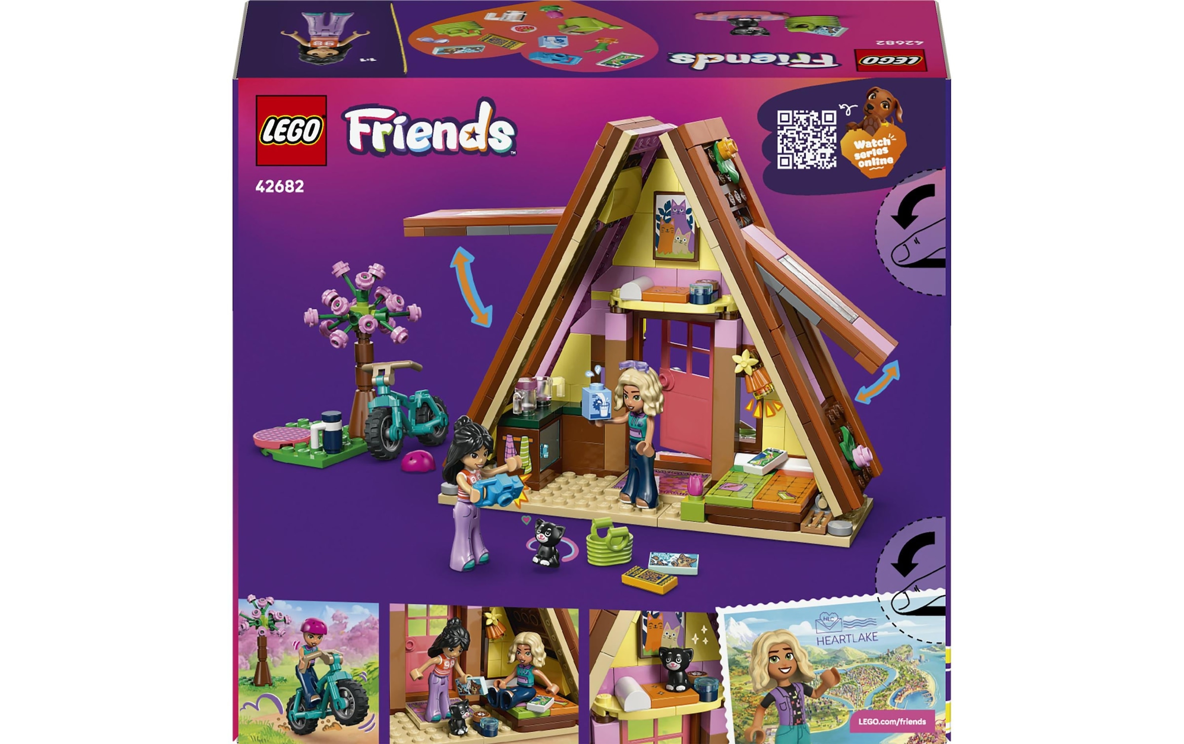 LEGO® Pions de construction »Glampinghütte in freier Natur (42682), LEGO Friends« fabriqué en Europe