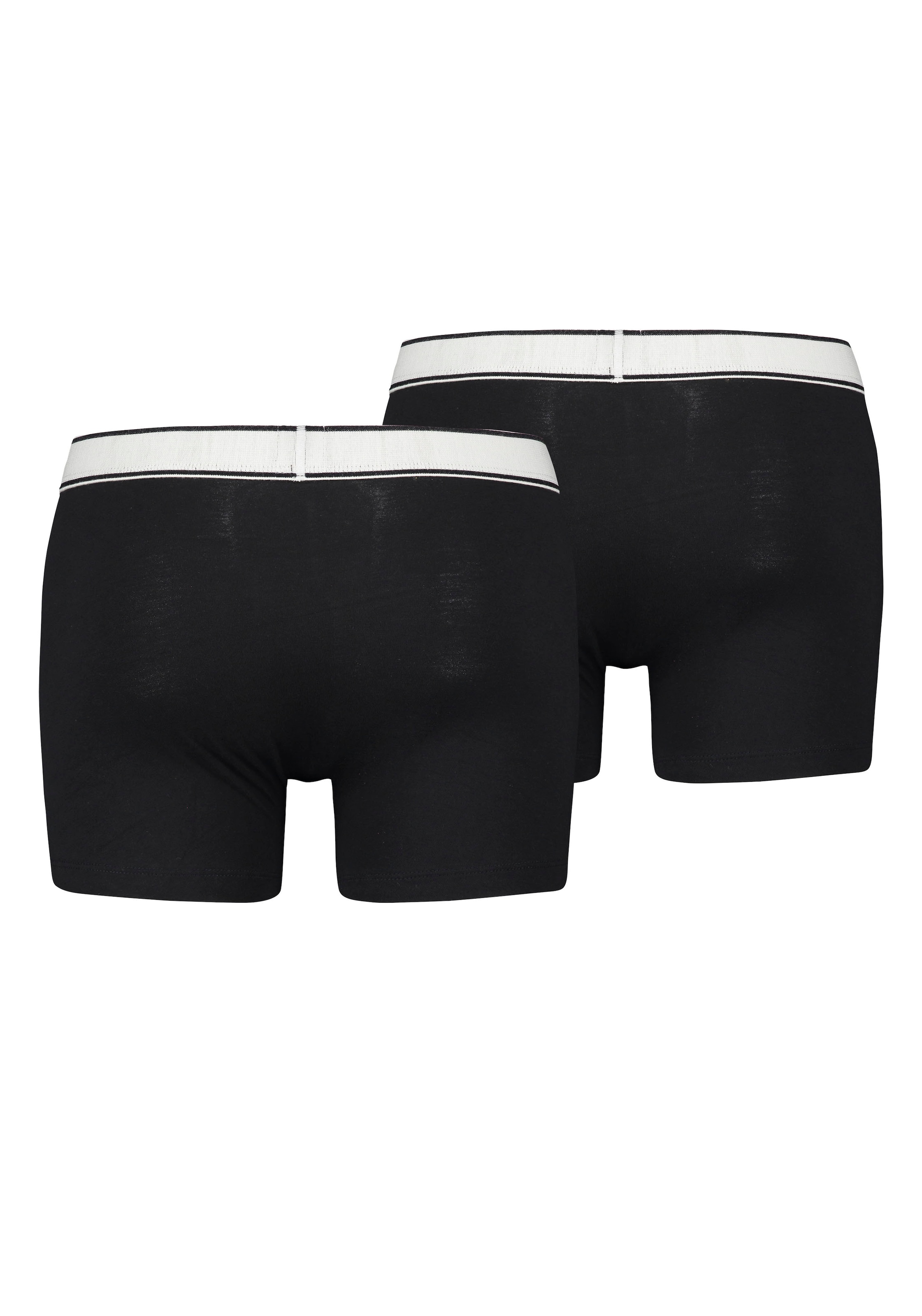 Levi's® Boxers »LEVIS MEN VNTG HTR BOXER BRIEF ORG CO 2P« 2er Pack,  mit breitem Logobund