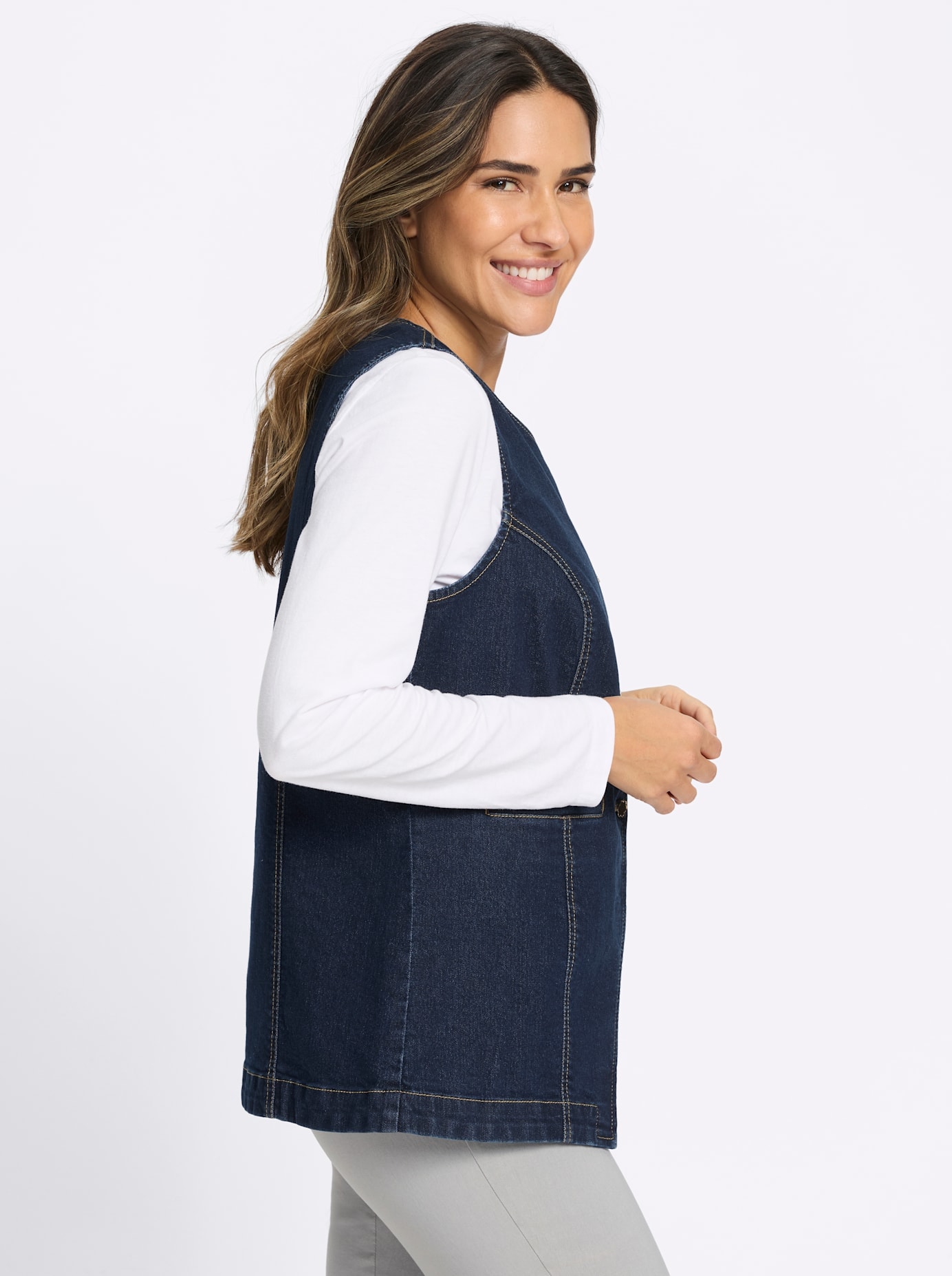 Classic Basics Gilet en jean