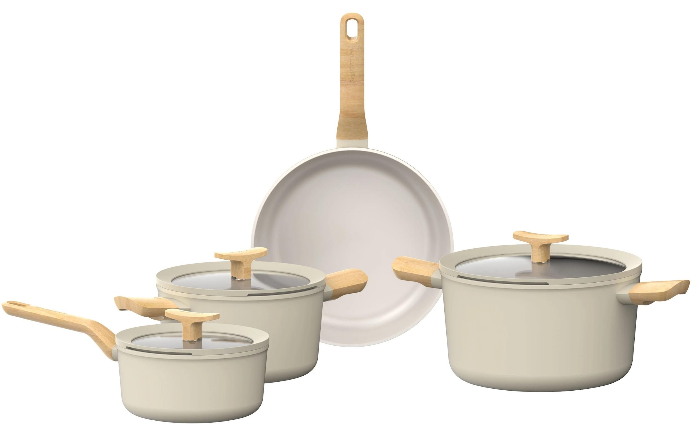 BergHOFF Set de casseroles »Leo Balance Cream 7-tlg.« Set, 